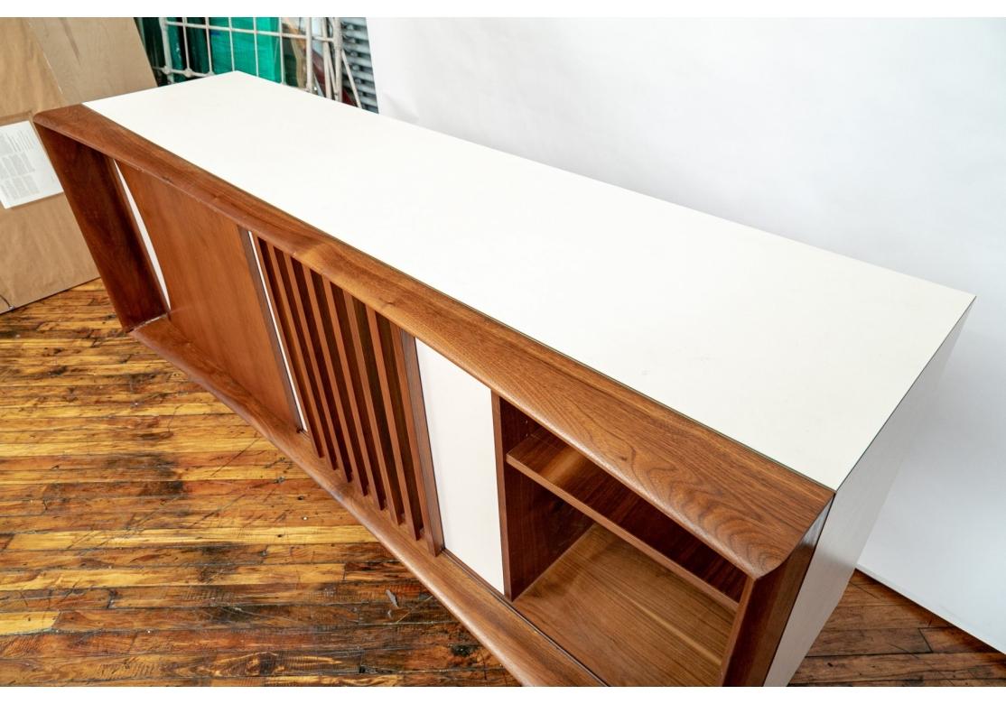 Mid Century Modern Console Cabinet - Restoration Project For Sale 1