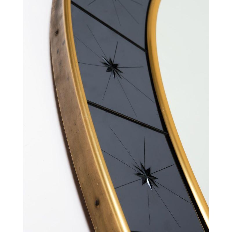 Mid-Century Modern Console Mirror by Cristal Arte, c.1960s In Good Condition For Sale In London, GB