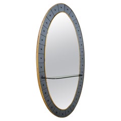 Mid-Century Modern Console Mirror by Cristal Arte, c.1960s