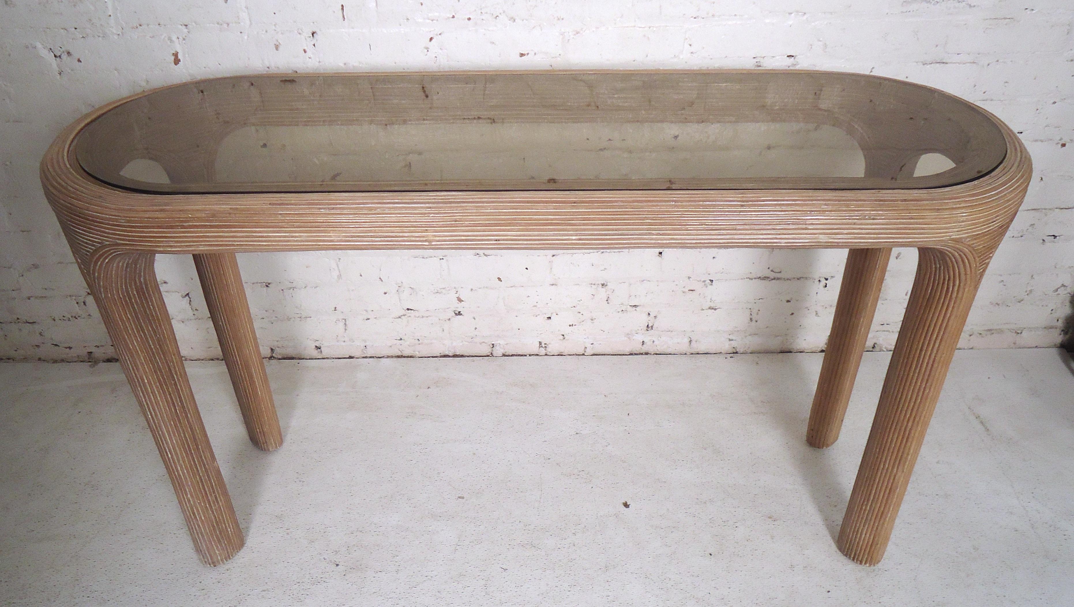 Mid-Century Modern Console Table 4