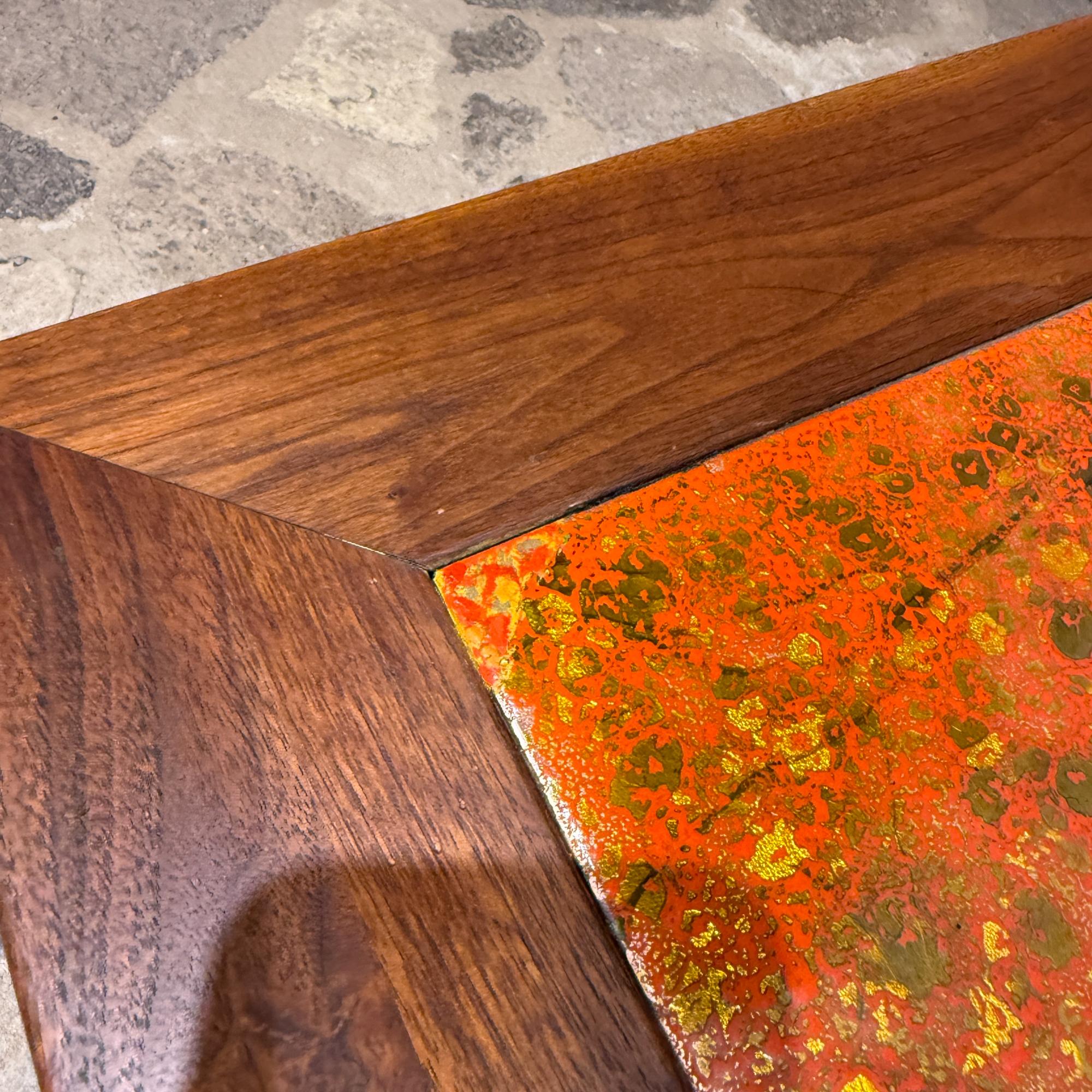 Émail Table d'appoint Constellation moderne du milieu du siècle I John Keal Browns Saltman en vente