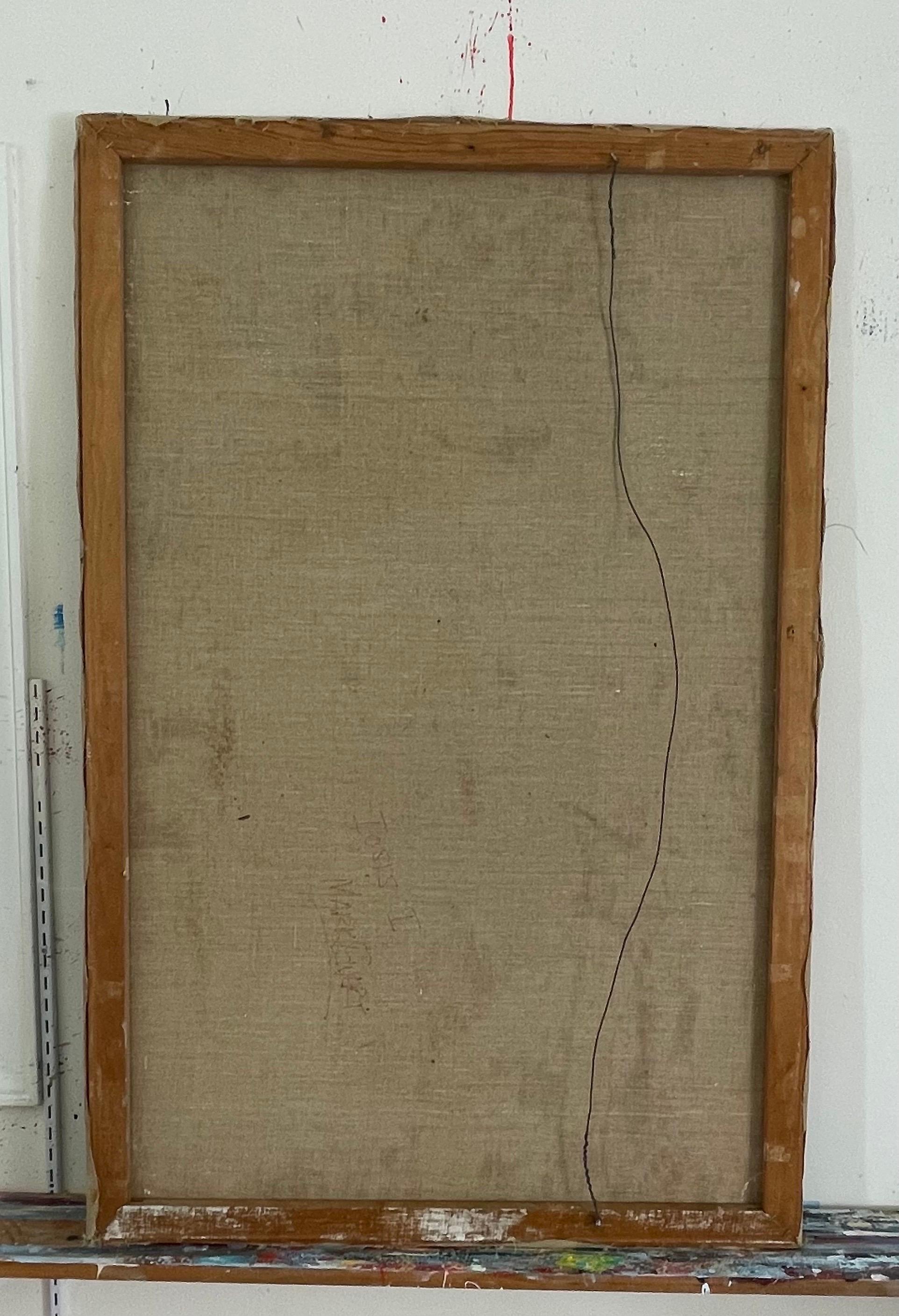 Tela Pittura contemporanea di metà secolo, olio su tela, stile Mark Rothko in vendita