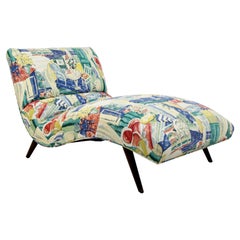 Moderner Contour Wave Chaise Lounge Chair von Adrian Pearsall:: 1950er Jahre