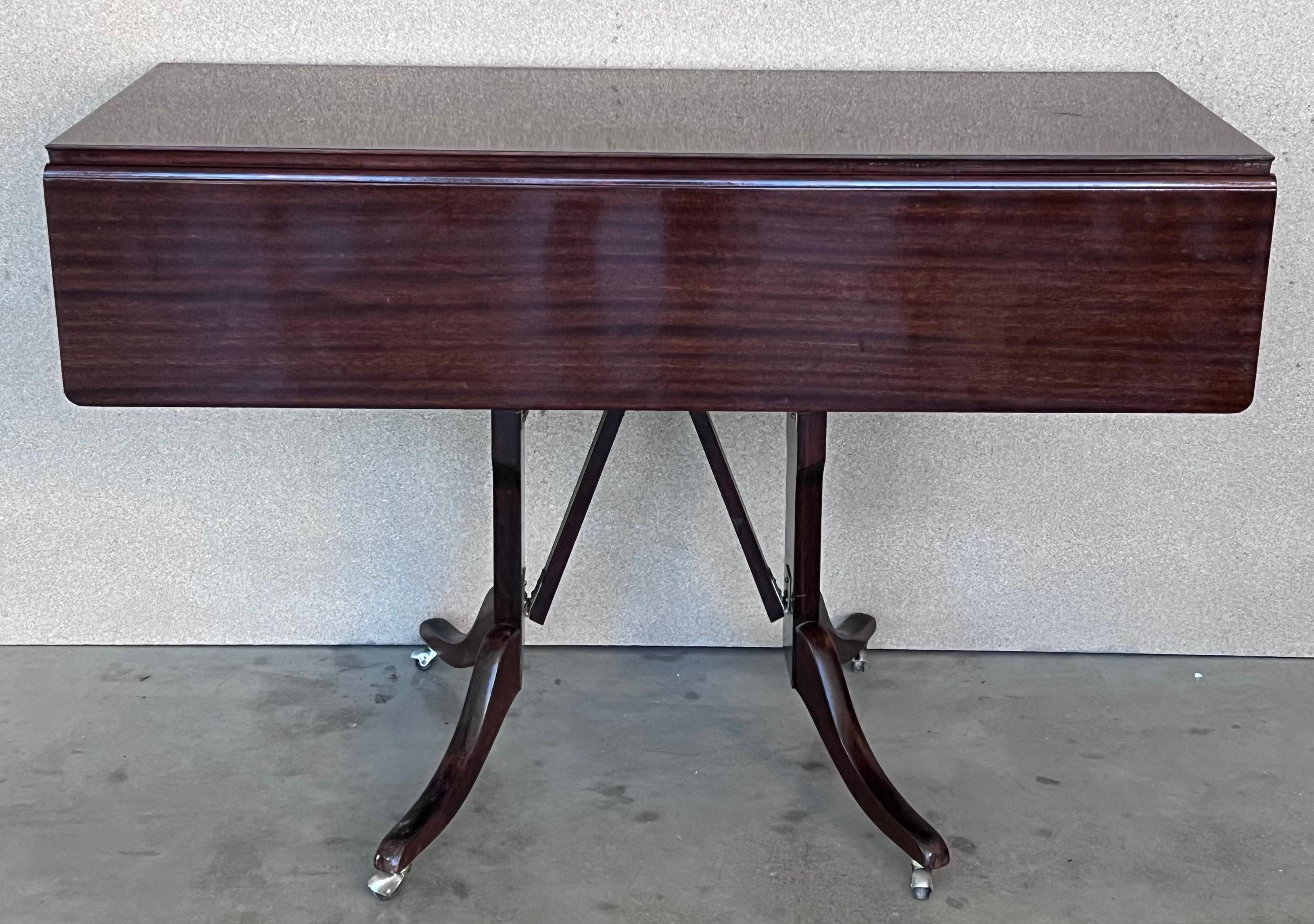 Mid Century Modern Convertible Liftable Coffee Dining Table In Good Condition For Sale In Miami, FL