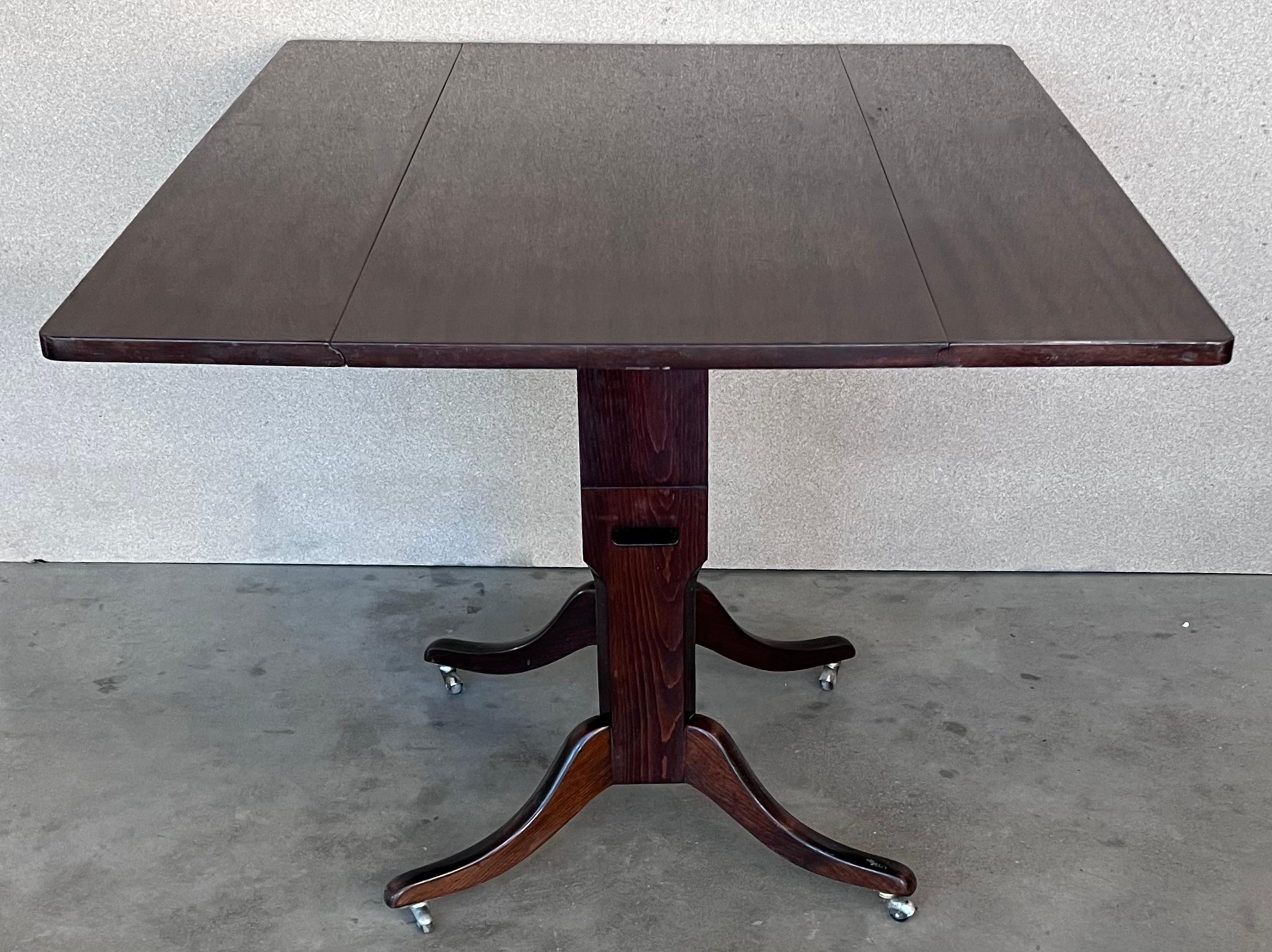 Mid Century Modern Convertible Liftable Coffee Dining Table For Sale 1
