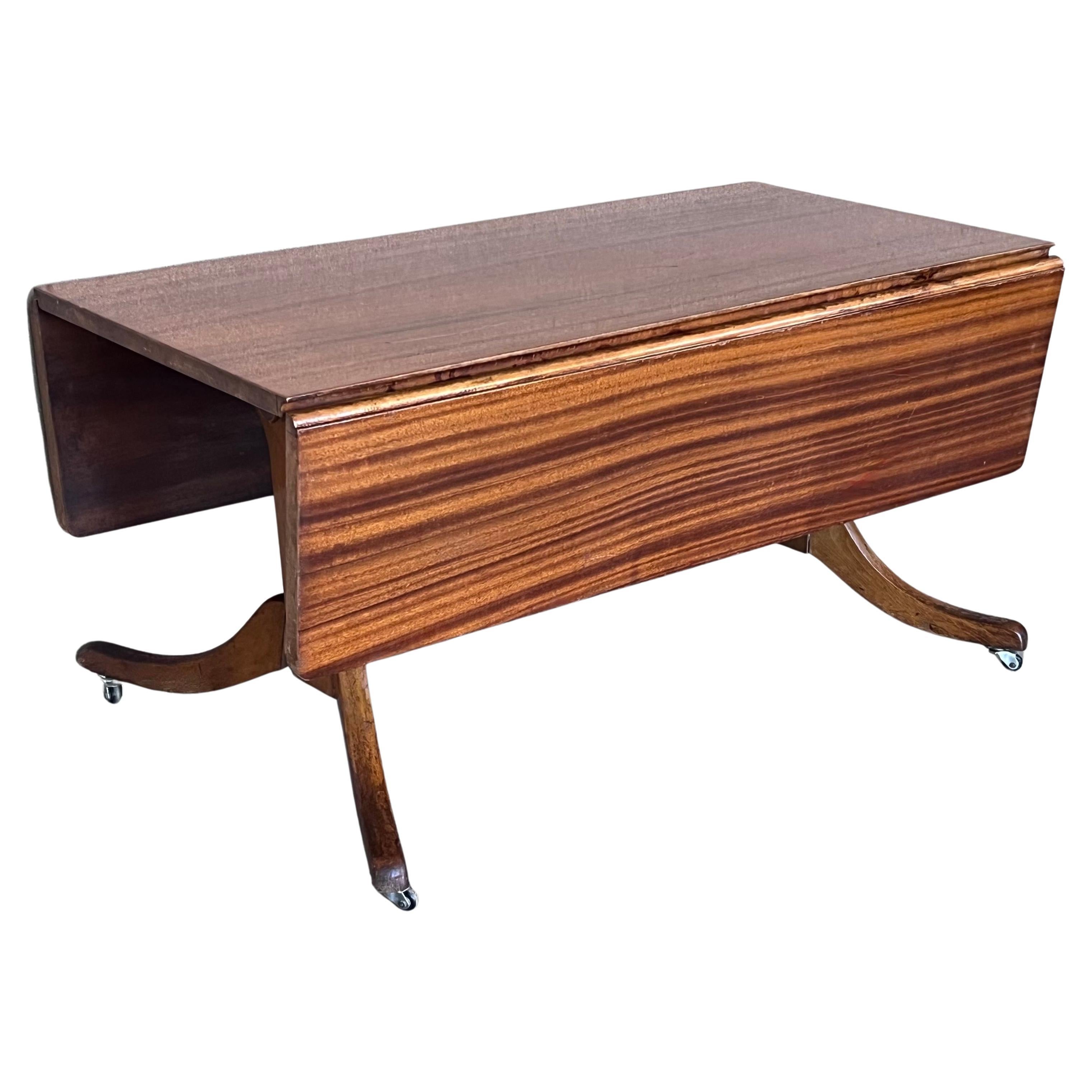 Mid-Century Modern Convertible Liftable Coffee Dining Table For Sale