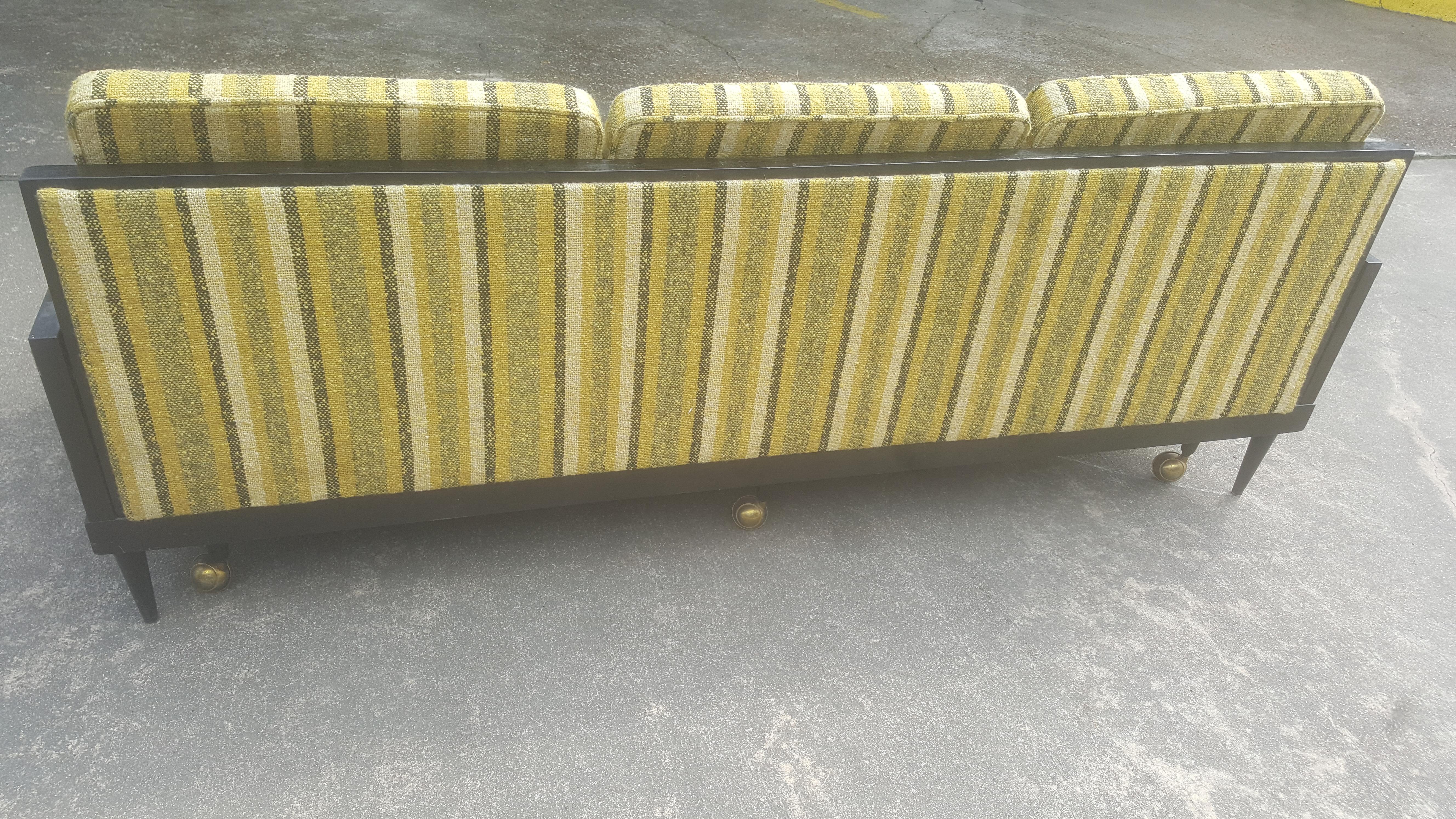 Mid-Century Modern Convertible Sleeper Sofa For Sale 2