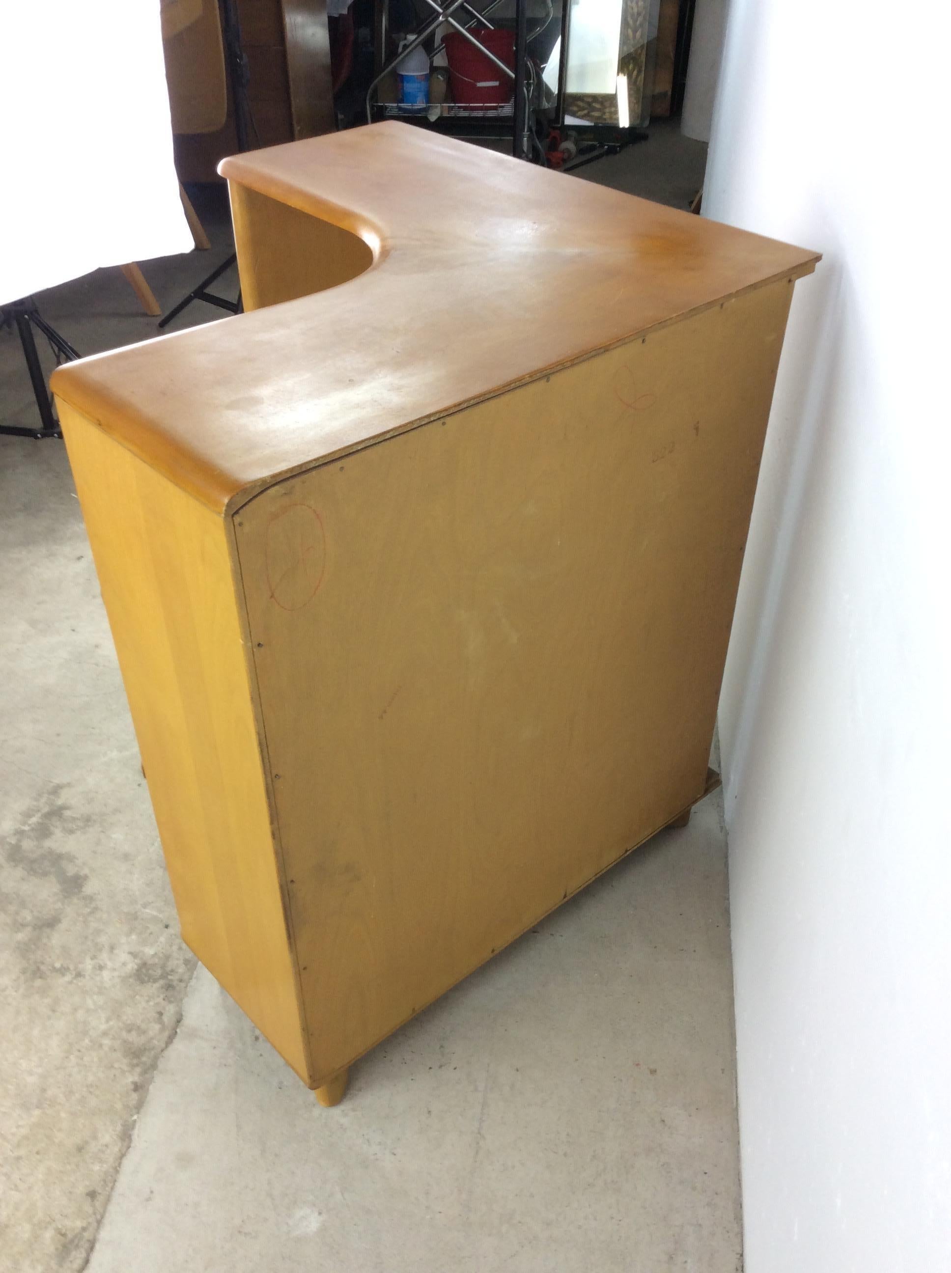 heywood wakefield corner cabinet
