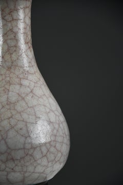 Mid-Century Modern Craquelé Table Lamp by Pieter Groeneveldt, Netherlands, 1960s