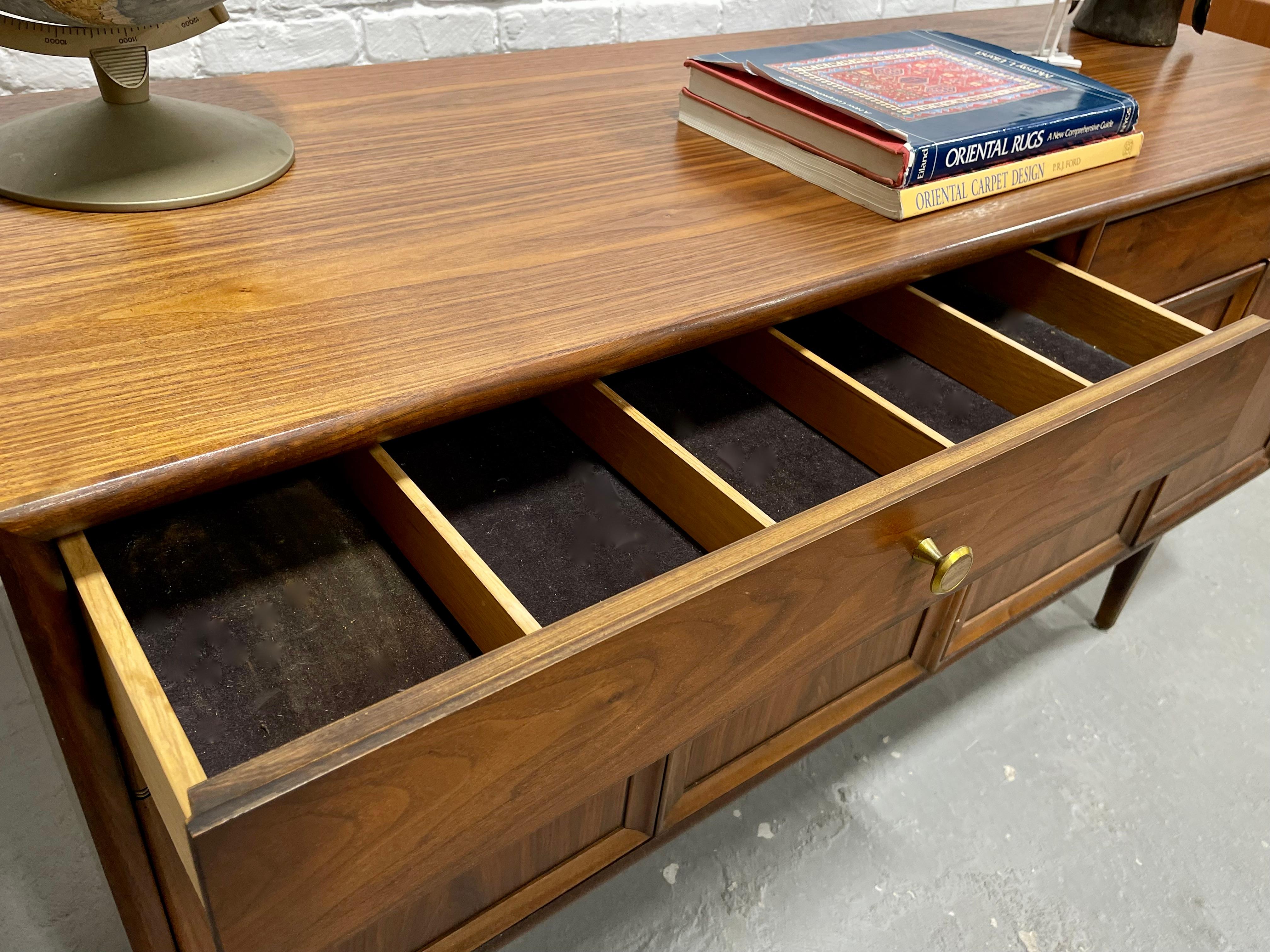 Wood Mid-Century Modern Credenza by Kipp Stewart for Drexel Declaration, circa 1963