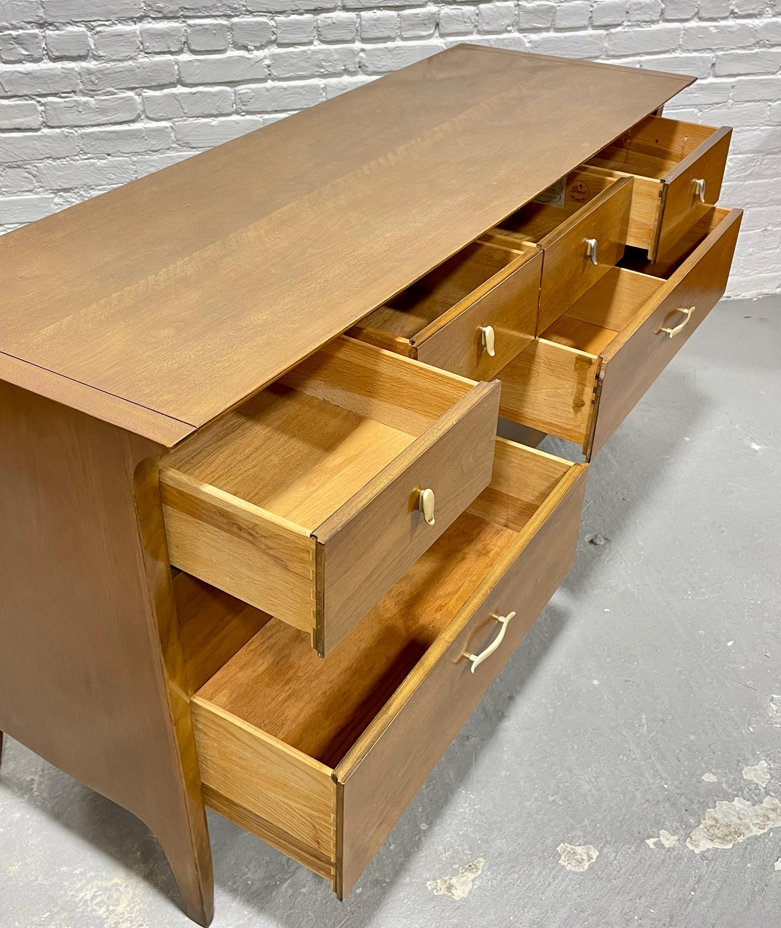 Mid Century MODERN Credenza / DRESSER John Van Koert for DREXEL Profile, c. 1960 In Good Condition In Weehawken, NJ