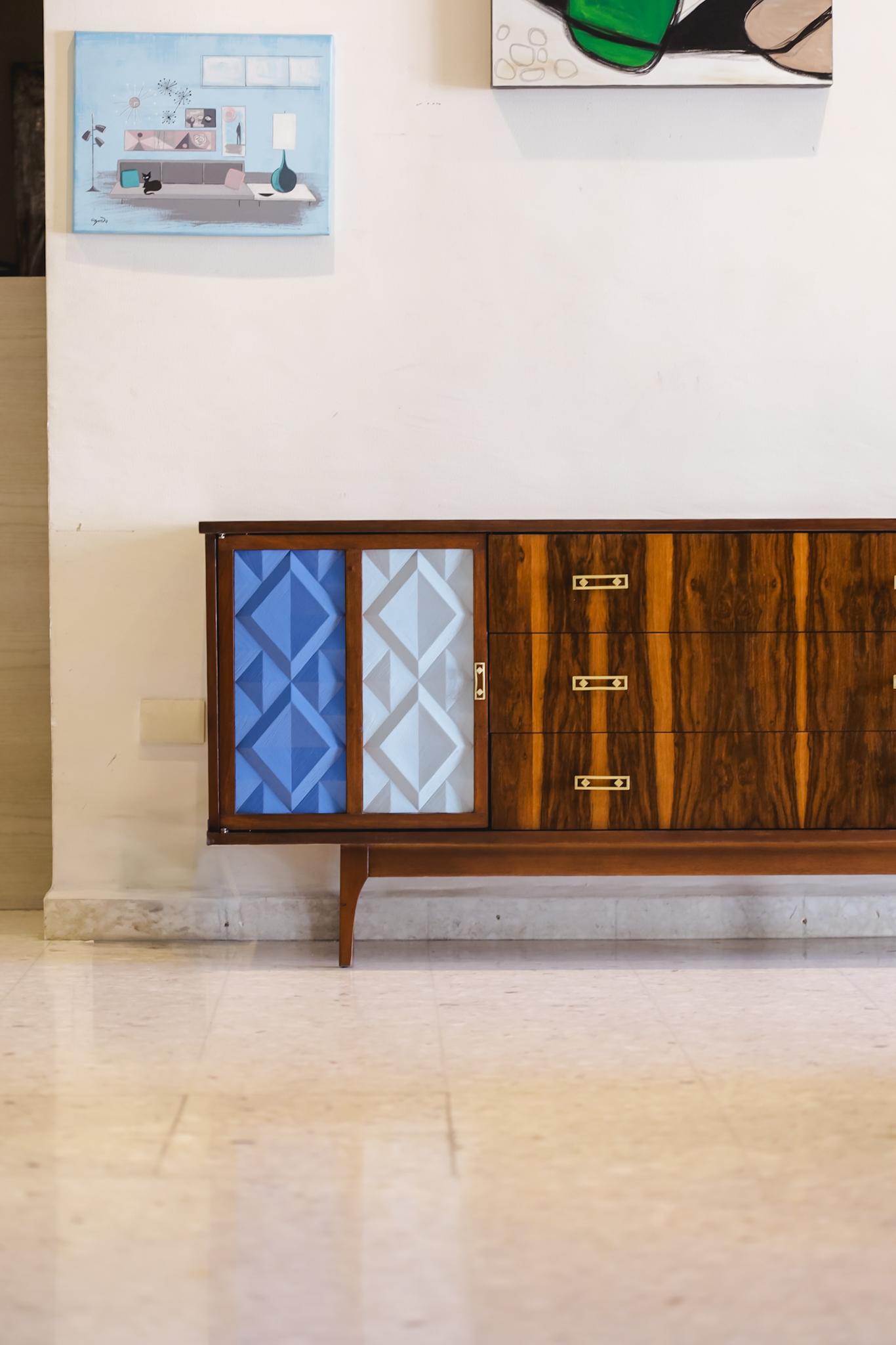 Mid-Century moderno Credenza moderna di metà secolo in vendita