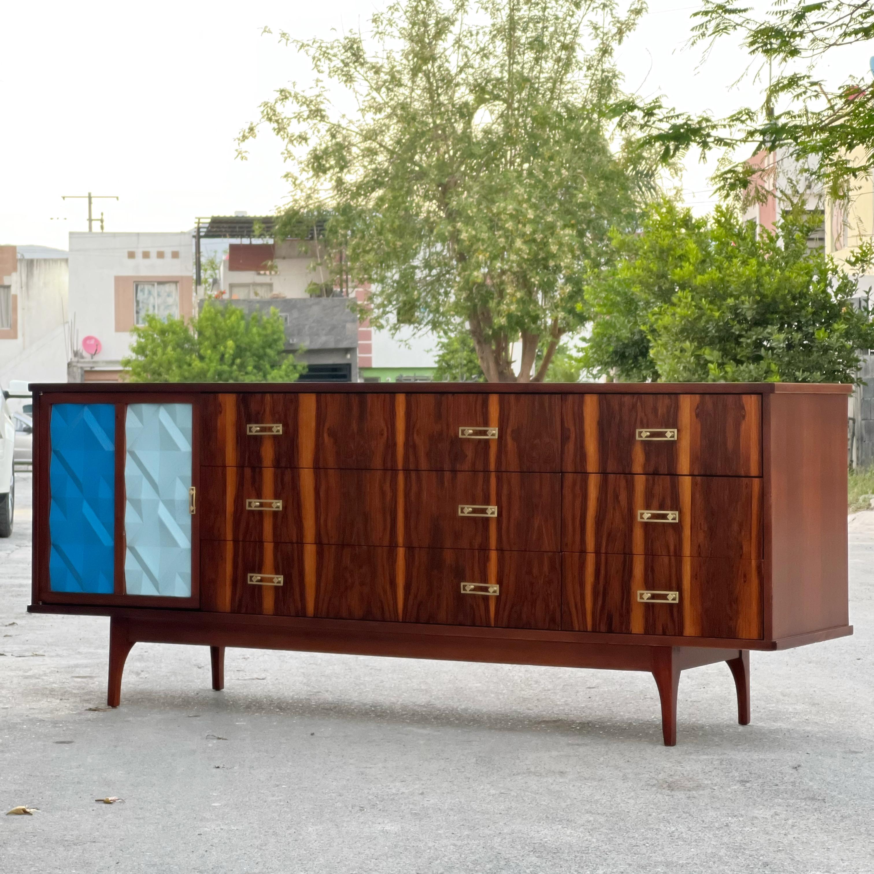 Messicano Credenza moderna di metà secolo in vendita