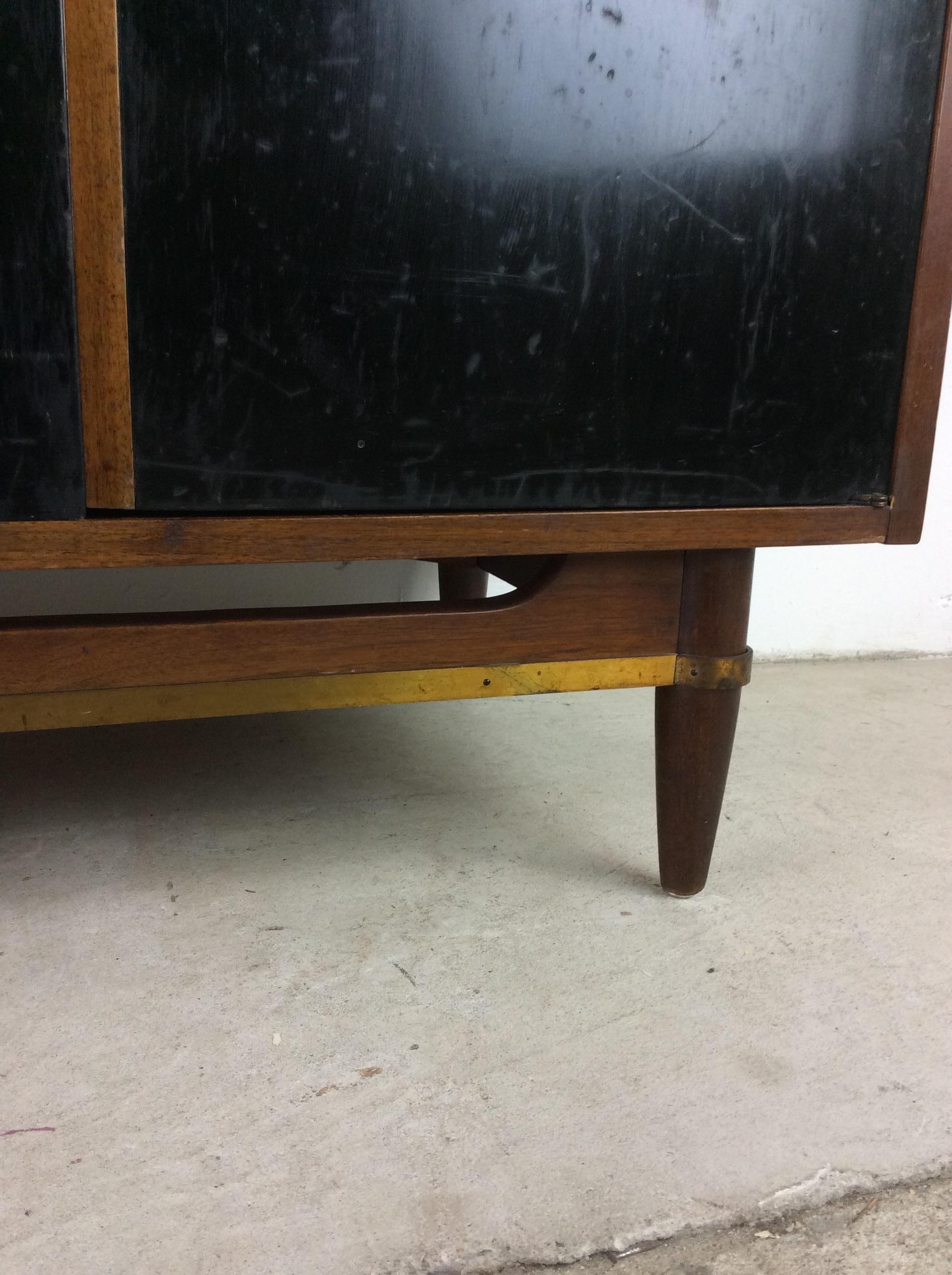Mid-Century Modern Credenza from Dania by American of Martinsville For Sale 13