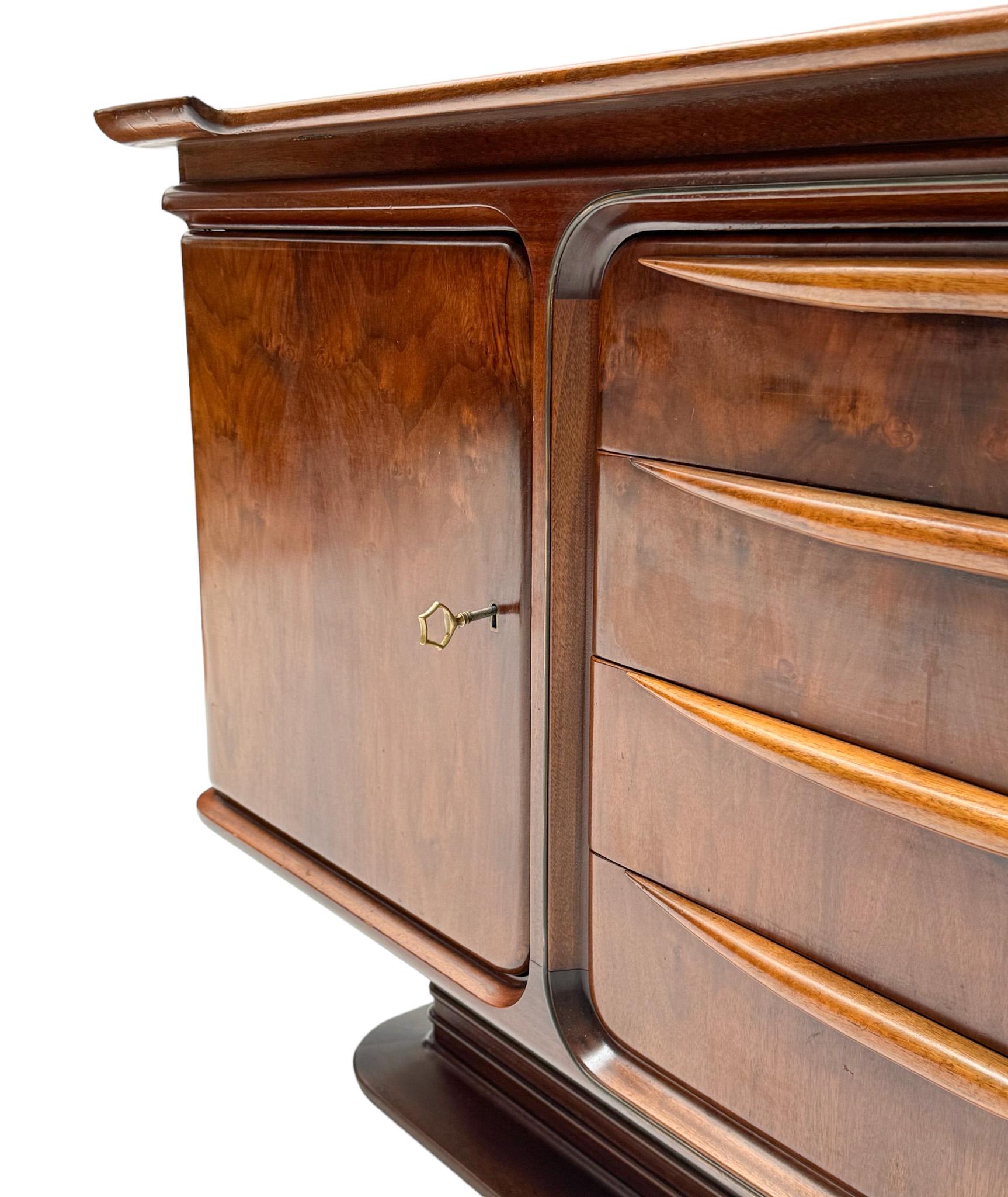Moderne Anrichte oder Sideboard aus der Mitte des Jahrhunderts von A.A. Patijn für Zijlstra, 1950er Jahre im Angebot 3