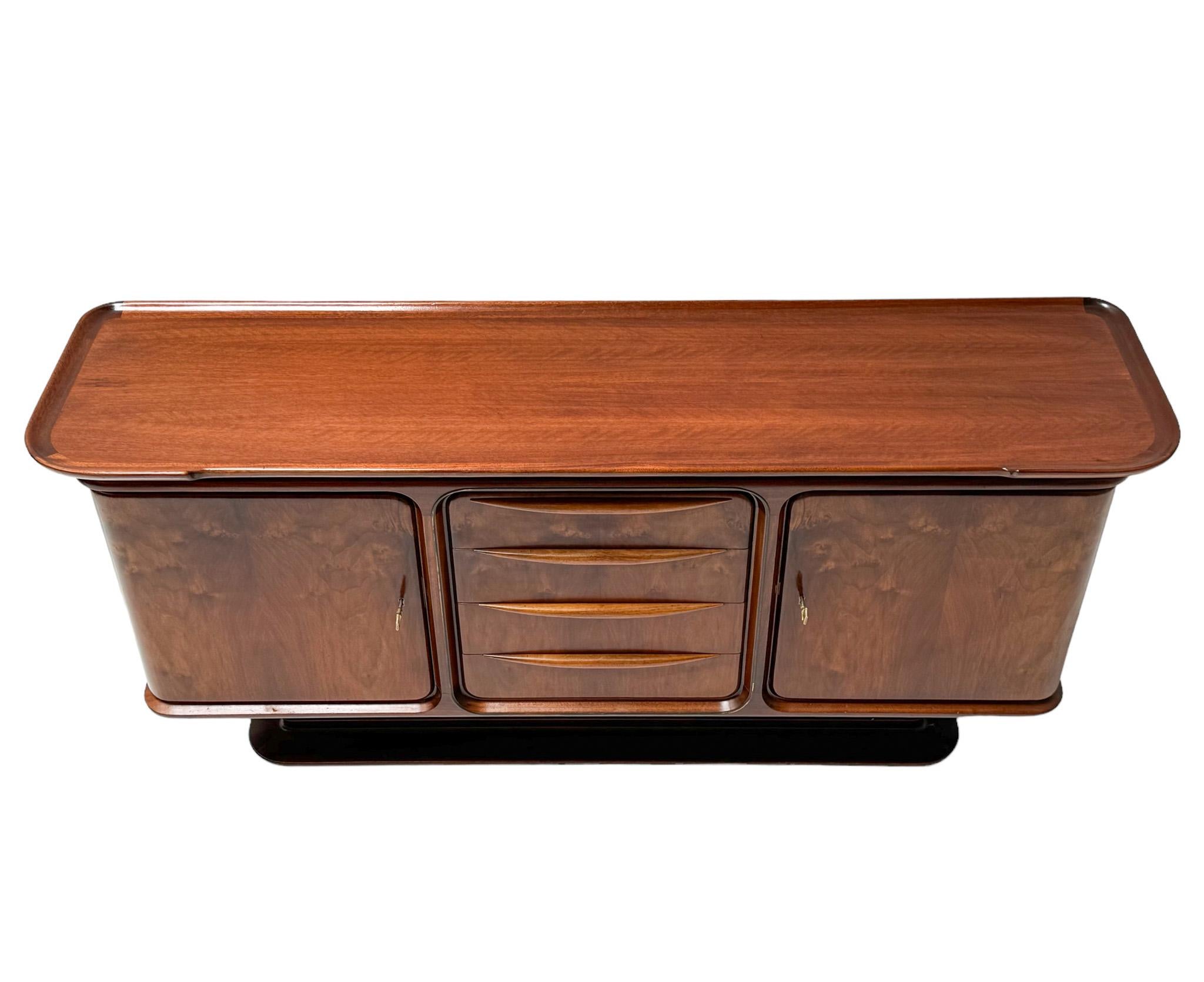 Moderne Anrichte oder Sideboard aus der Mitte des Jahrhunderts von A.A. Patijn für Zijlstra, 1950er Jahre (Moderne der Mitte des Jahrhunderts) im Angebot