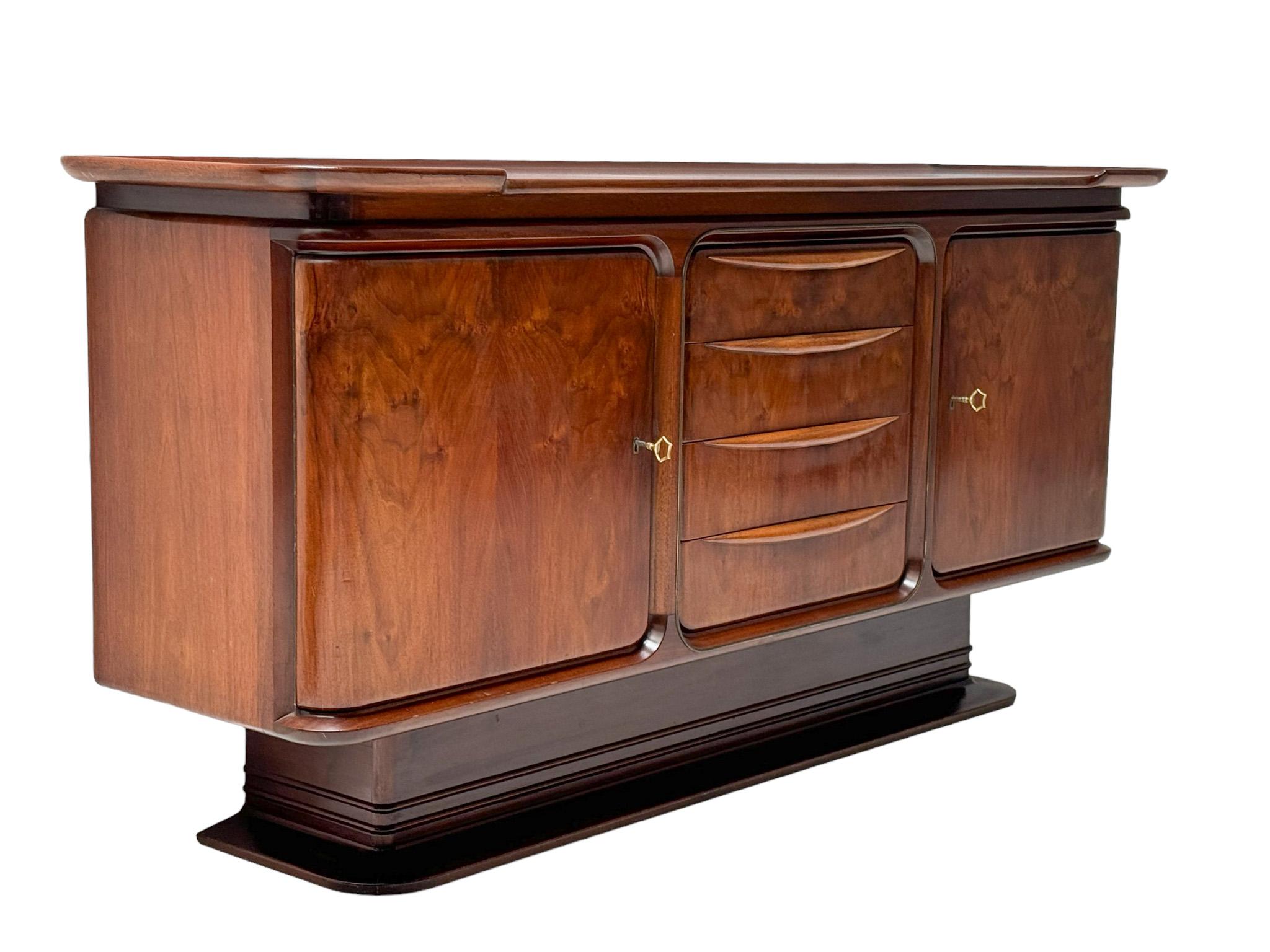 Moderne Anrichte oder Sideboard aus der Mitte des Jahrhunderts von A.A. Patijn für Zijlstra, 1950er Jahre im Zustand „Gut“ im Angebot in Amsterdam, NL
