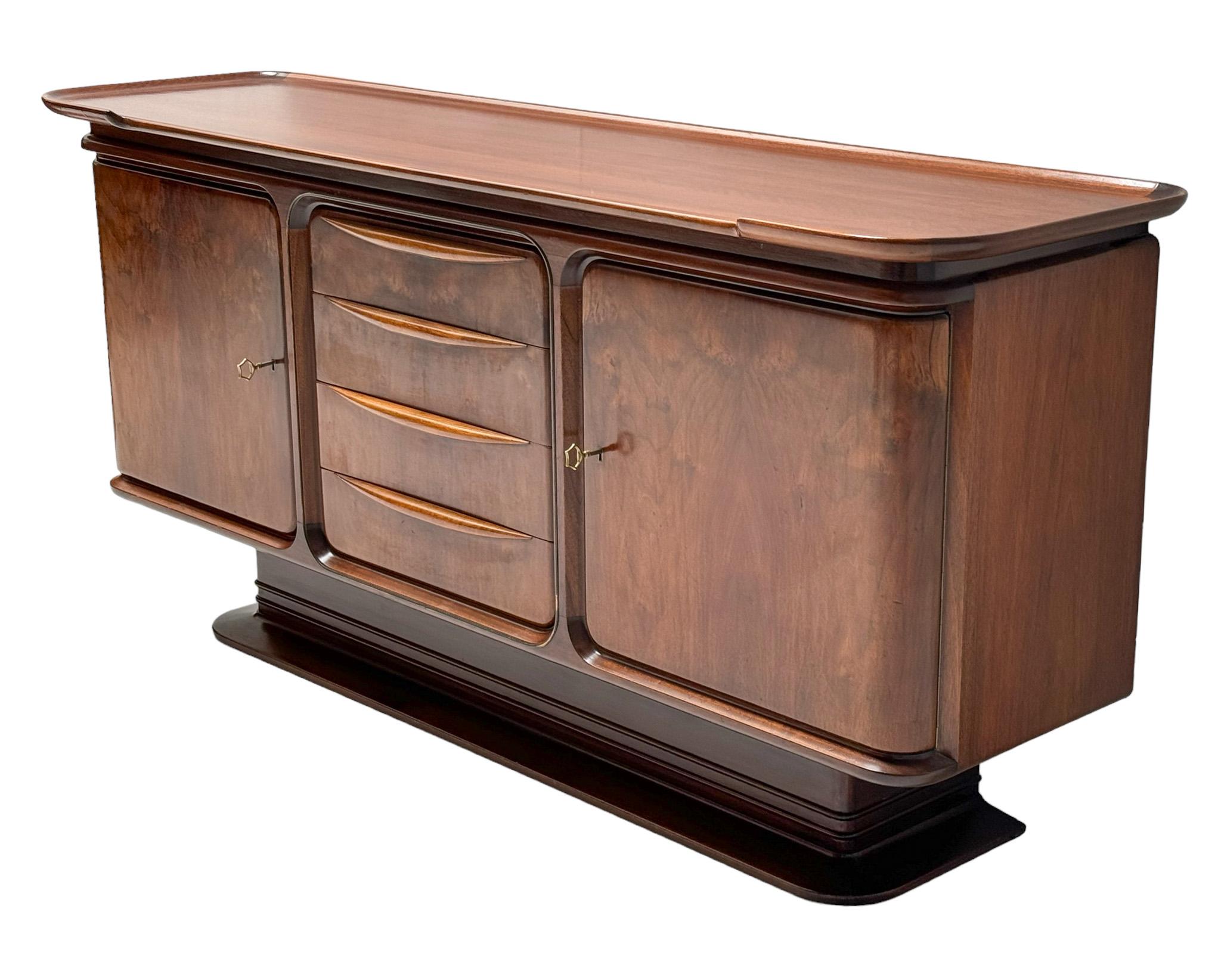 Moderne Anrichte oder Sideboard aus der Mitte des Jahrhunderts von A.A. Patijn für Zijlstra, 1950er Jahre (Mitte des 20. Jahrhunderts) im Angebot