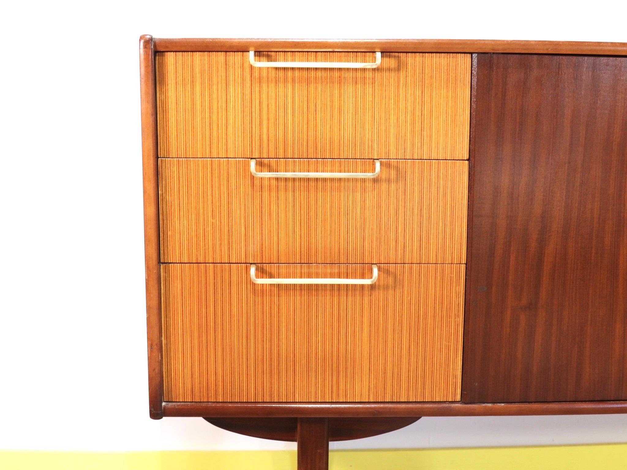 Mid-Century Modern Credenza Sideboard by Beautility 10