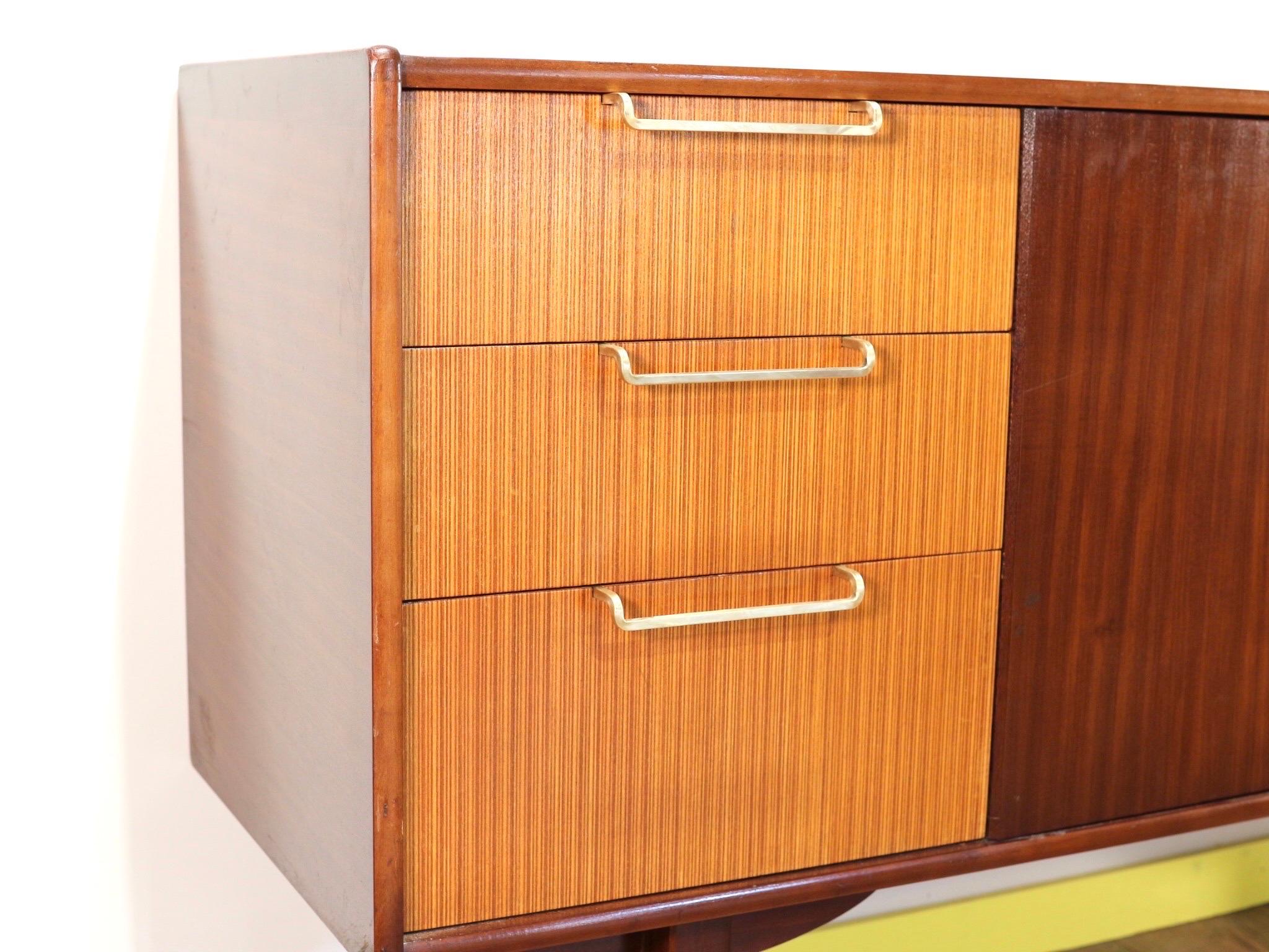 20th Century Mid-Century Modern Credenza Sideboard by Beautility