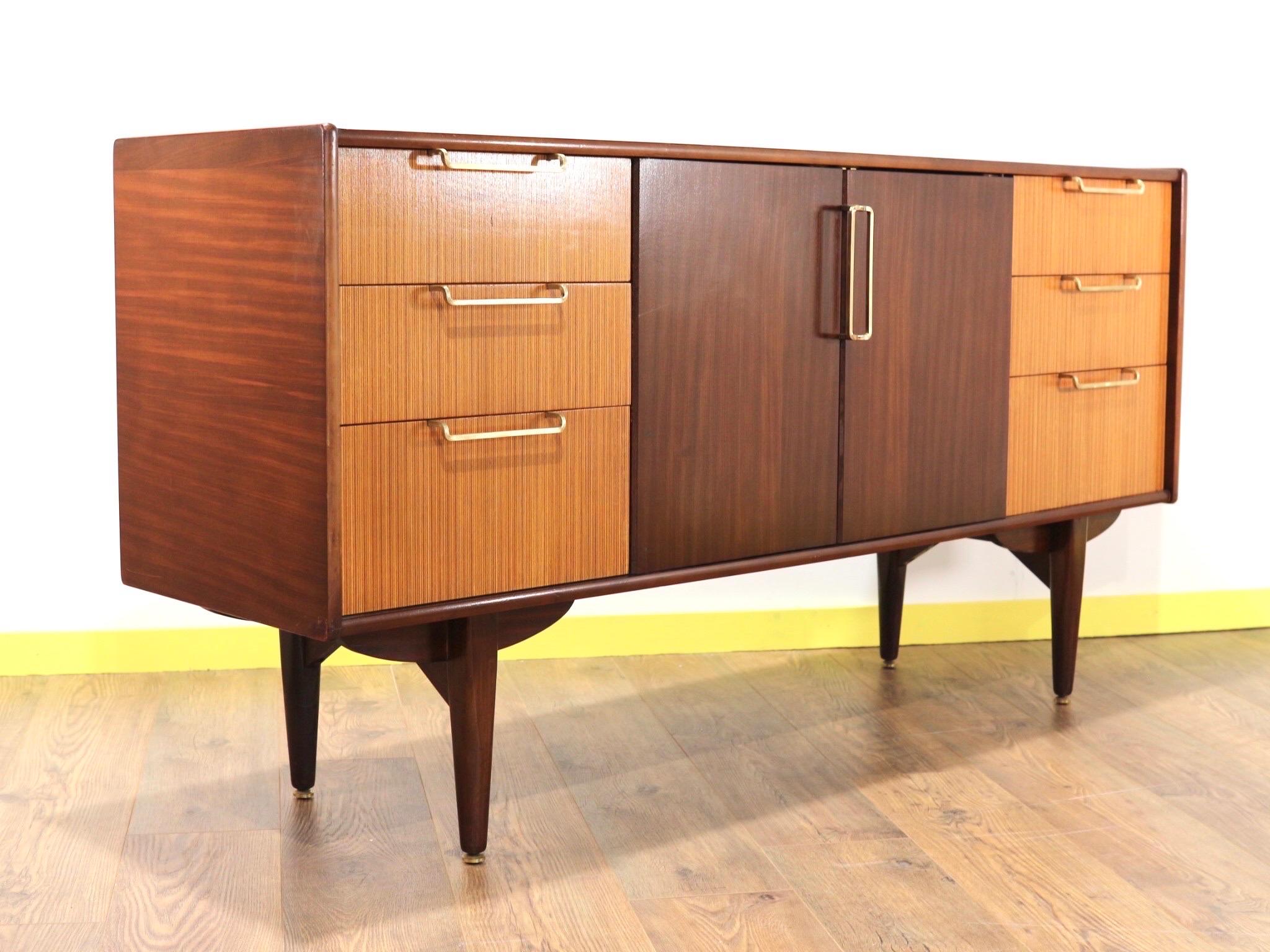 Mid-Century Modern Credenza Sideboard by Beautility 2
