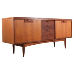 Vintage Mid-Century Modern Credenza Sideboard by White and Newton