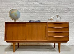 Mid Century Modern Credenza Teak Media Stand Sideboard