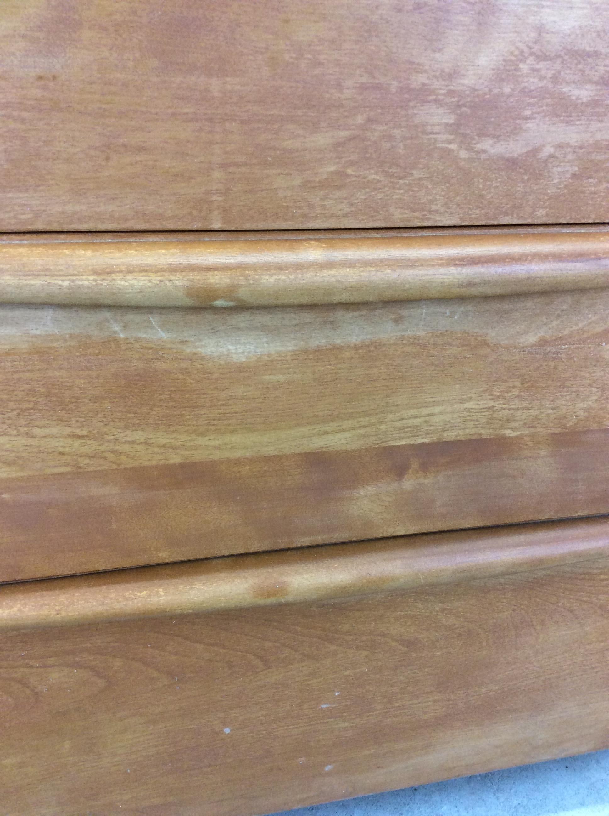 Mid Century Modern Credenza with Drawers & Cabinets by Heywood Wakefield im Angebot 5