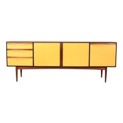 Mid-Century Modern Crednzaby A.H.Mcintosh in Yellow