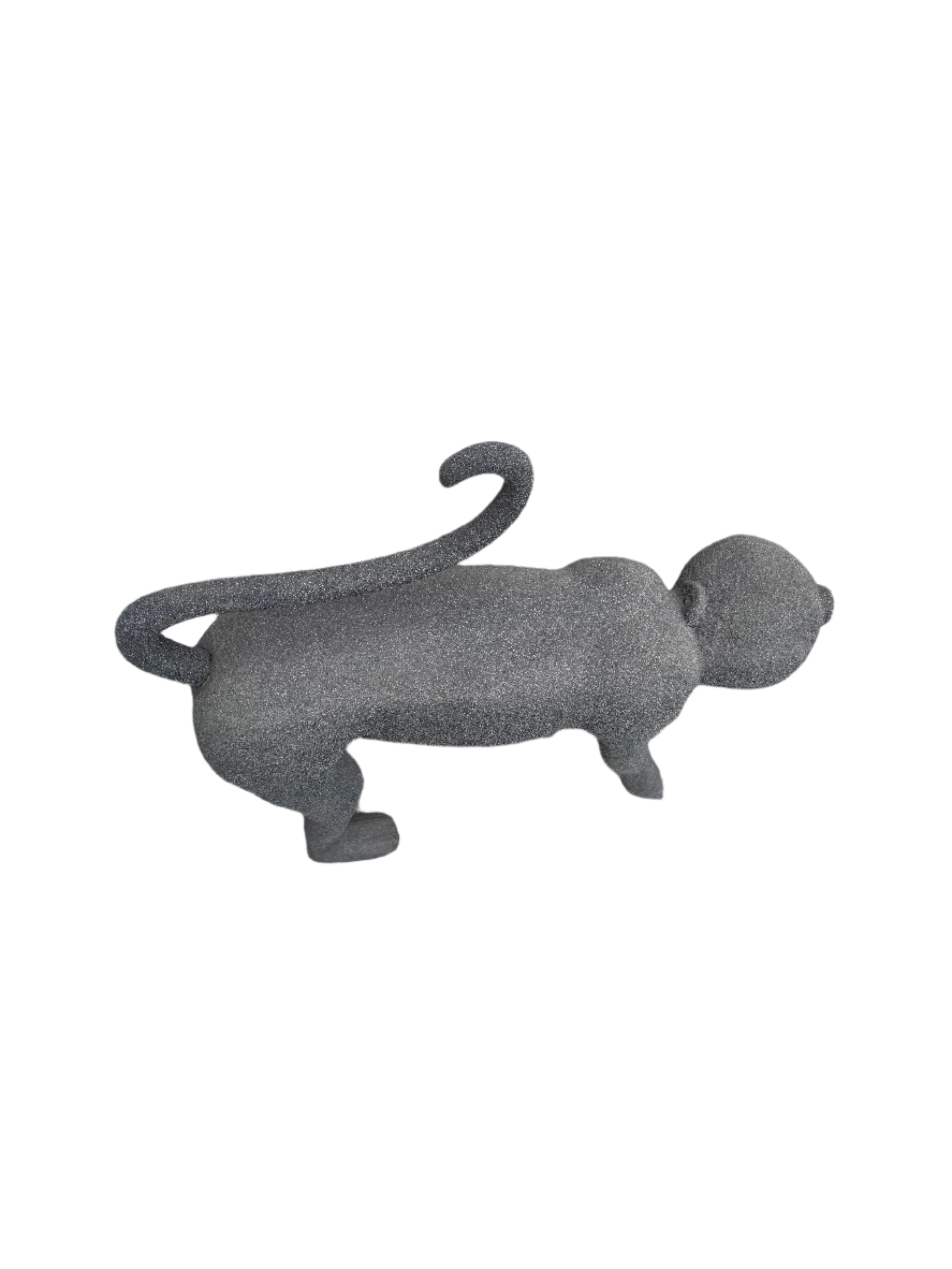 Américain Sculpture moderne du milieu du siècle en forme de singe accroupi en vente
