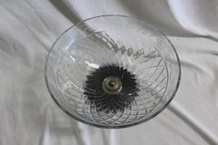 Mid-Century Modern Crystal Bowl