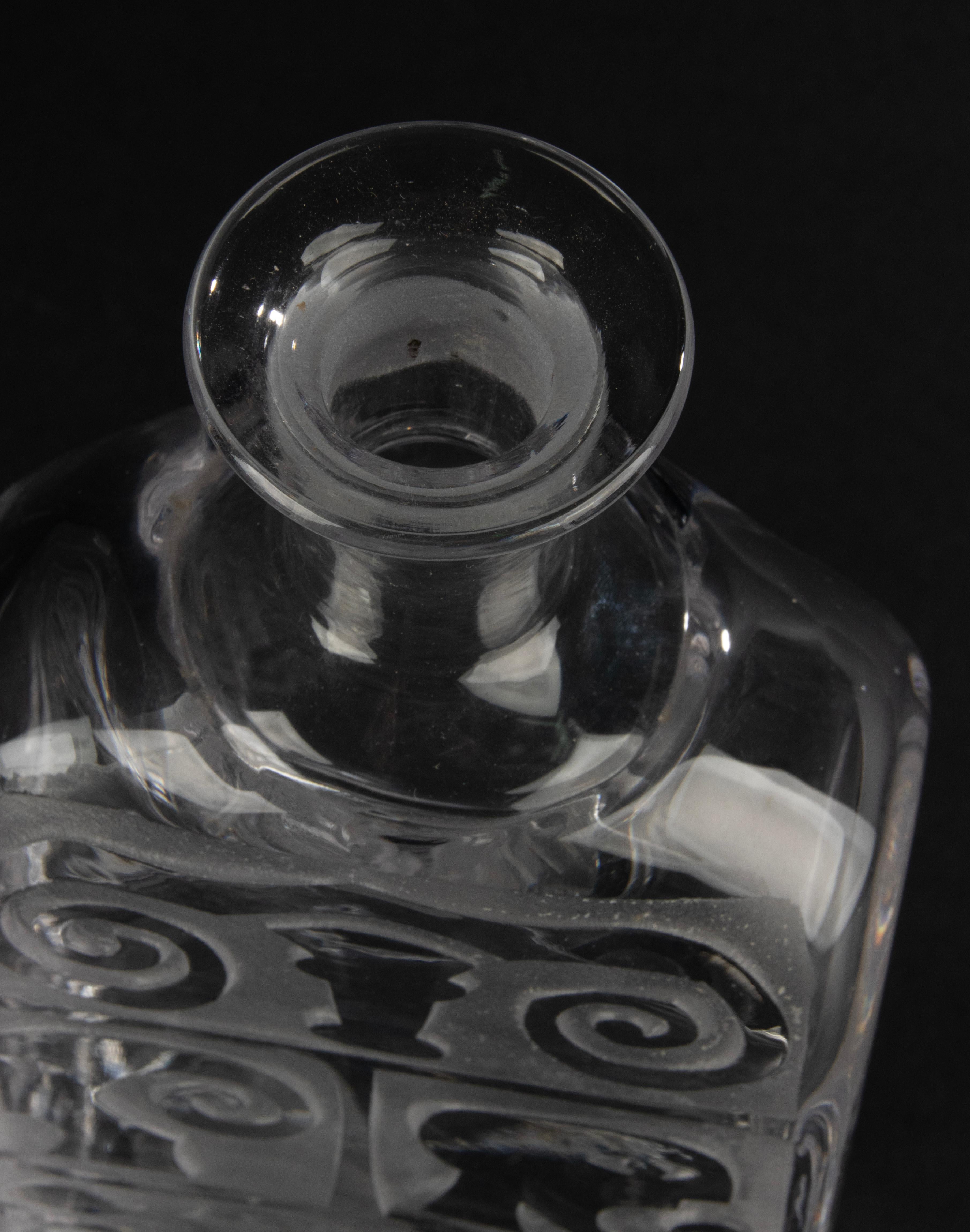 Mid Century Modern Crystal Decanter - Boda Afors - Bertil Vallien 6