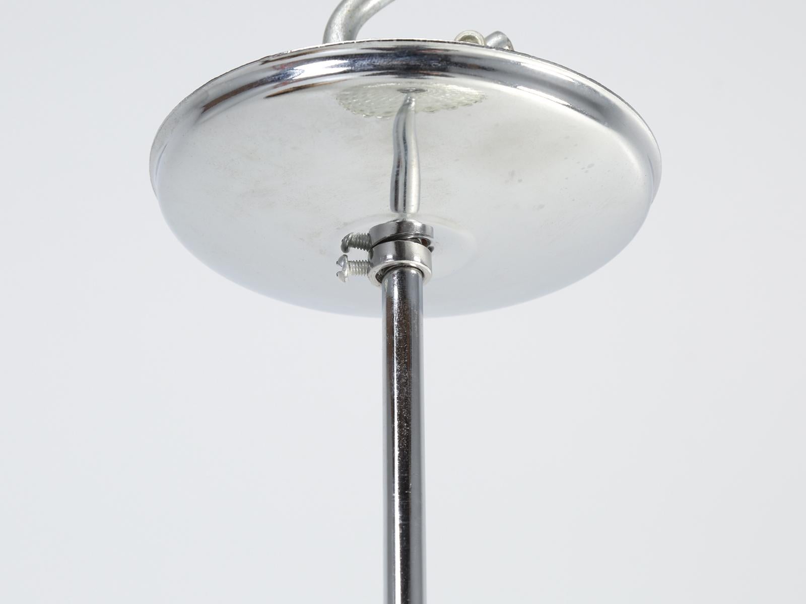 Mid-Century Modern Crystal Orb Pendant Fixture from Argentina For Sale 9