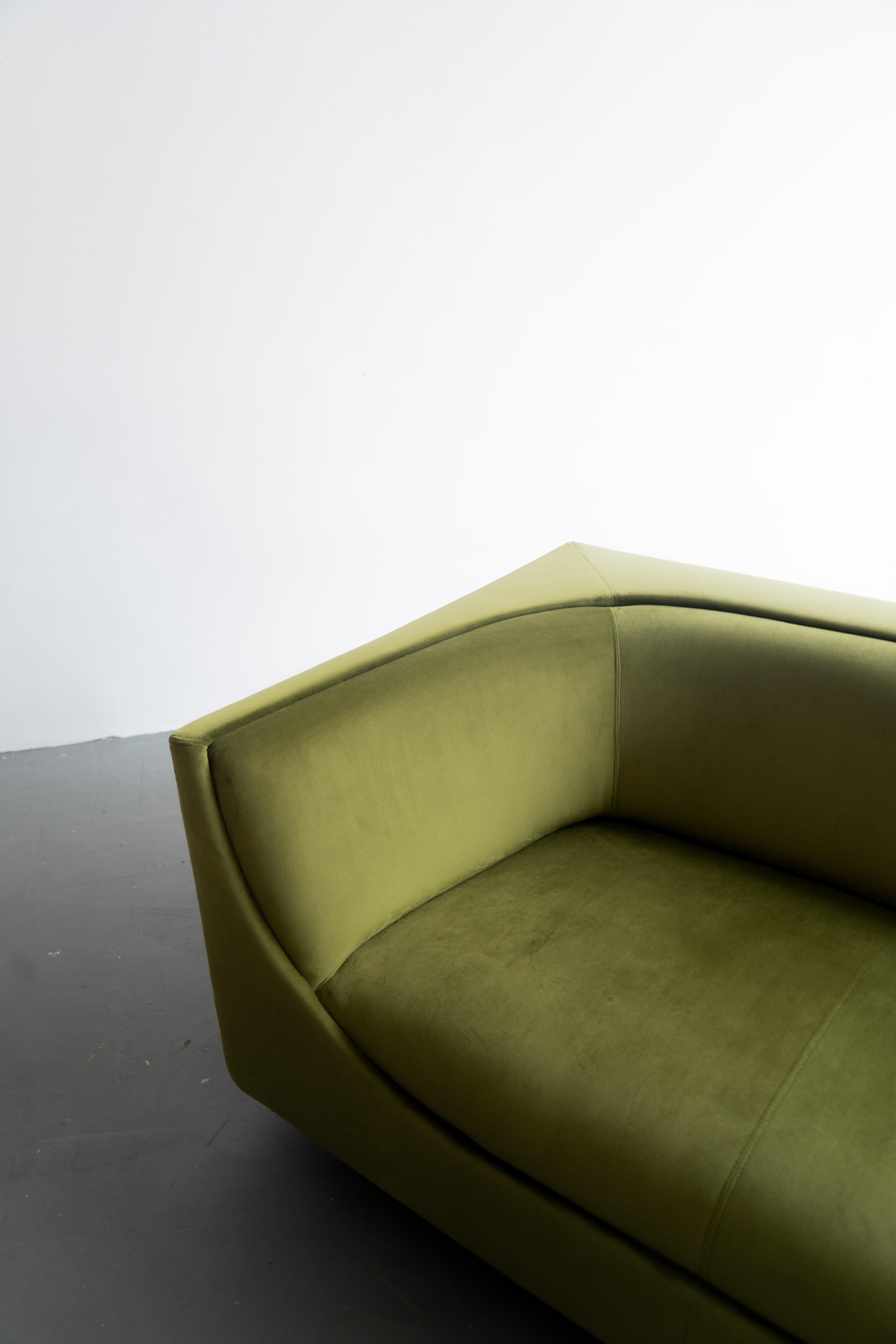 Velvet Mid-Century Modern 