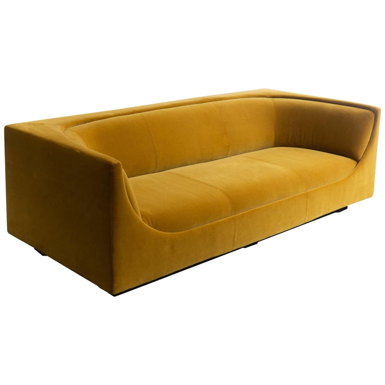 Mid-Century Modern "Cubo" Sofa by Brazilian Designer Jorge Zalszupin For Sale