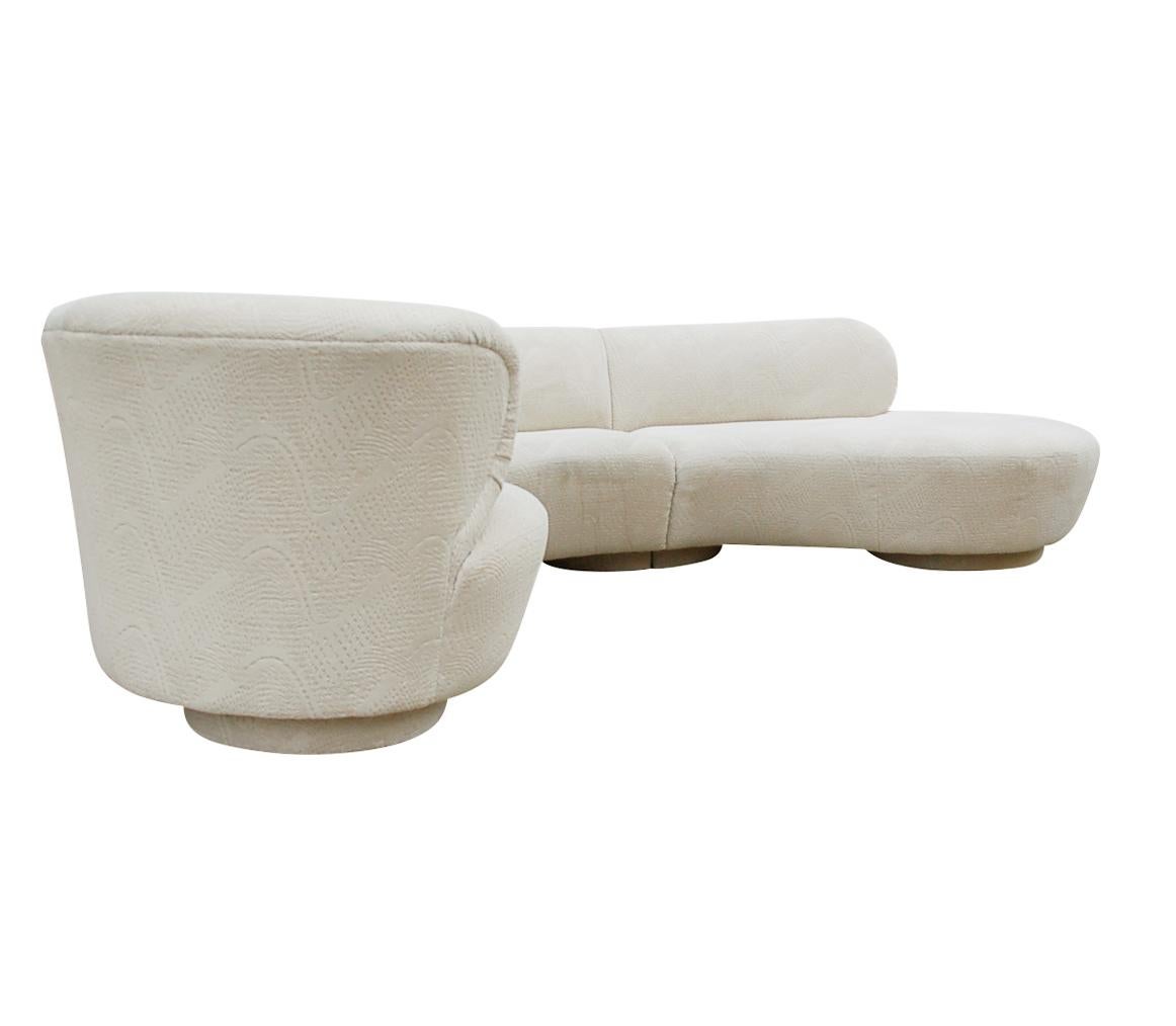 cloud curved sectional