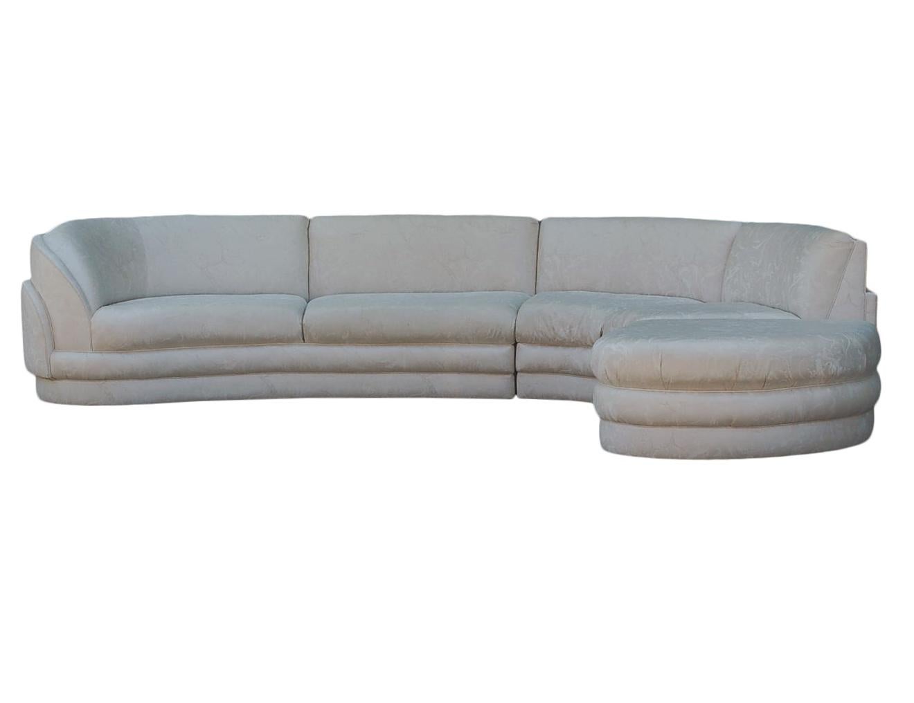 modern curved sectional sofa