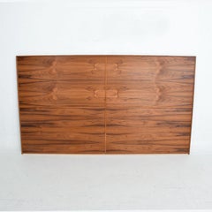 Custom Order Queen Size Modern Headboard in Teakwood Pablo Romo for Ambianic