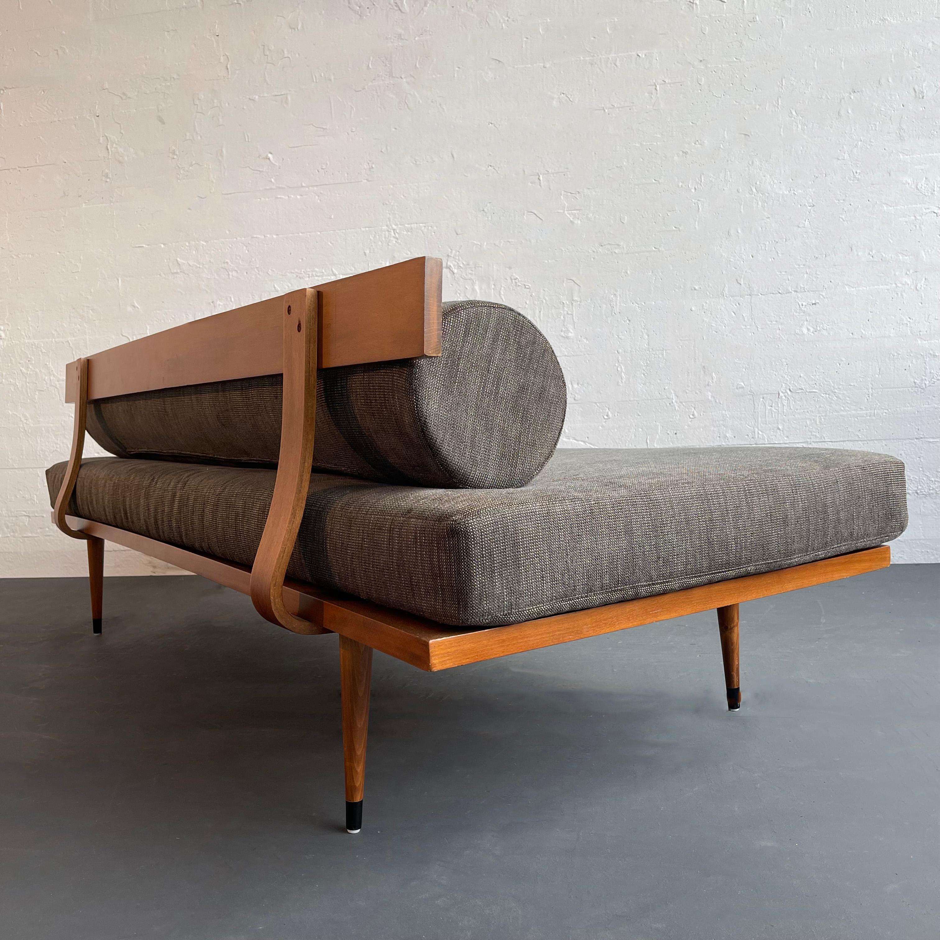 Mid-Century Modern Custom Upholstered Daybed Sofa 5
