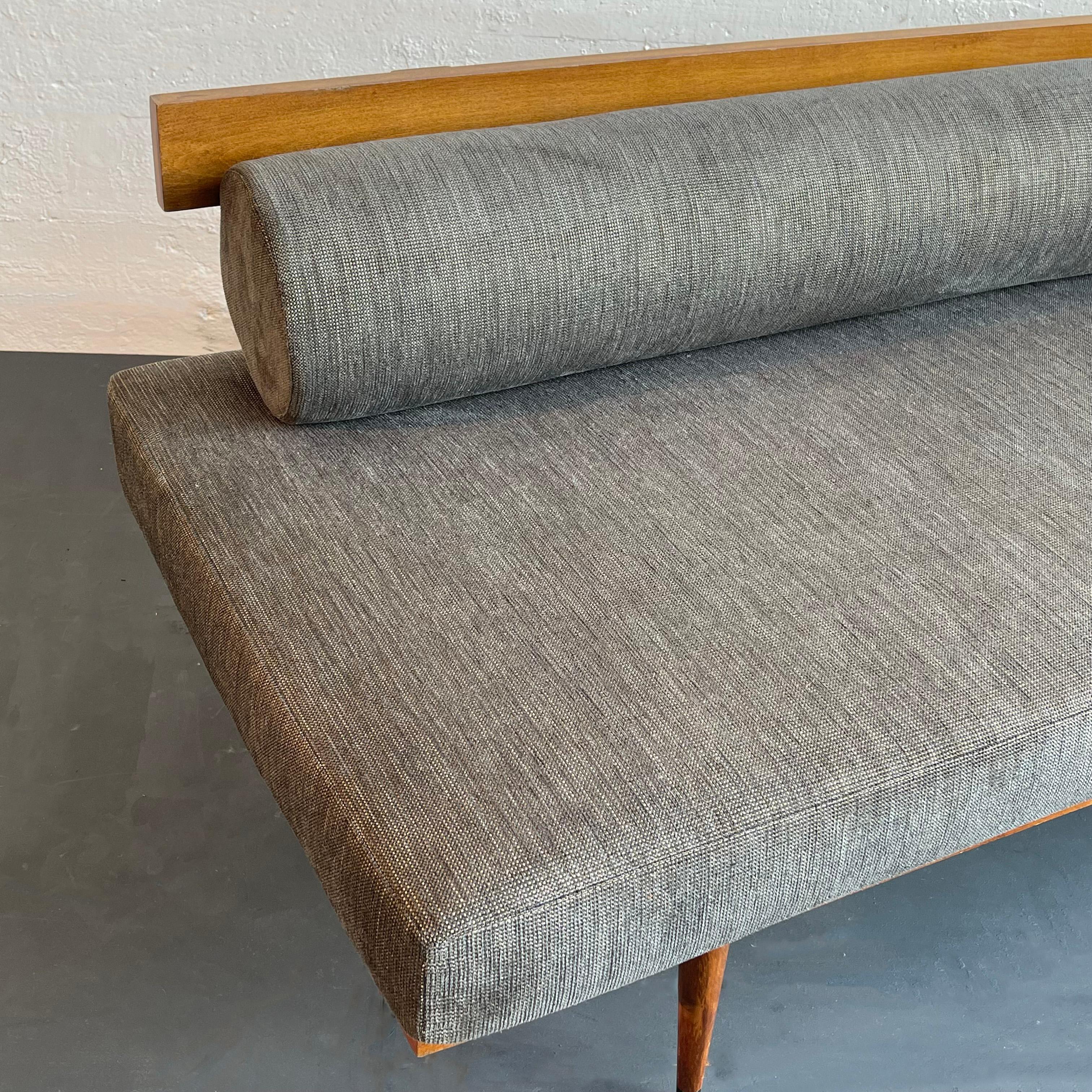 Mid-Century Modern Custom Upholstered Daybed Sofa 6