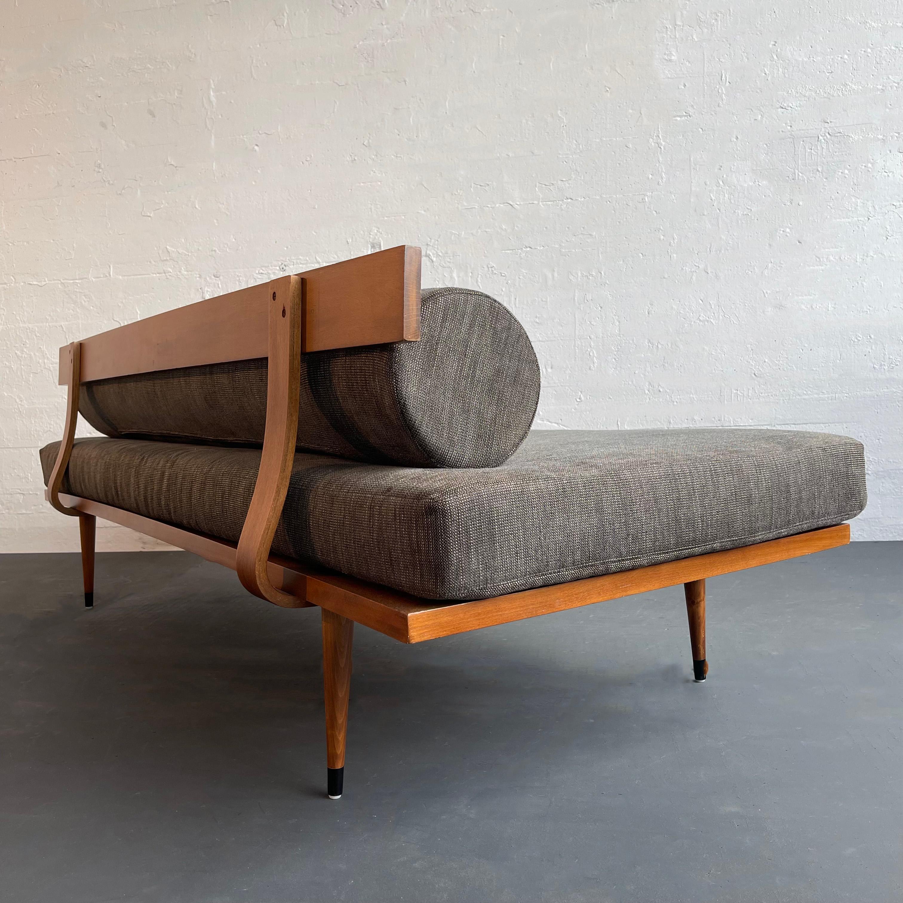 Mid-Century Modern Custom Upholstered Daybed Sofa 1
