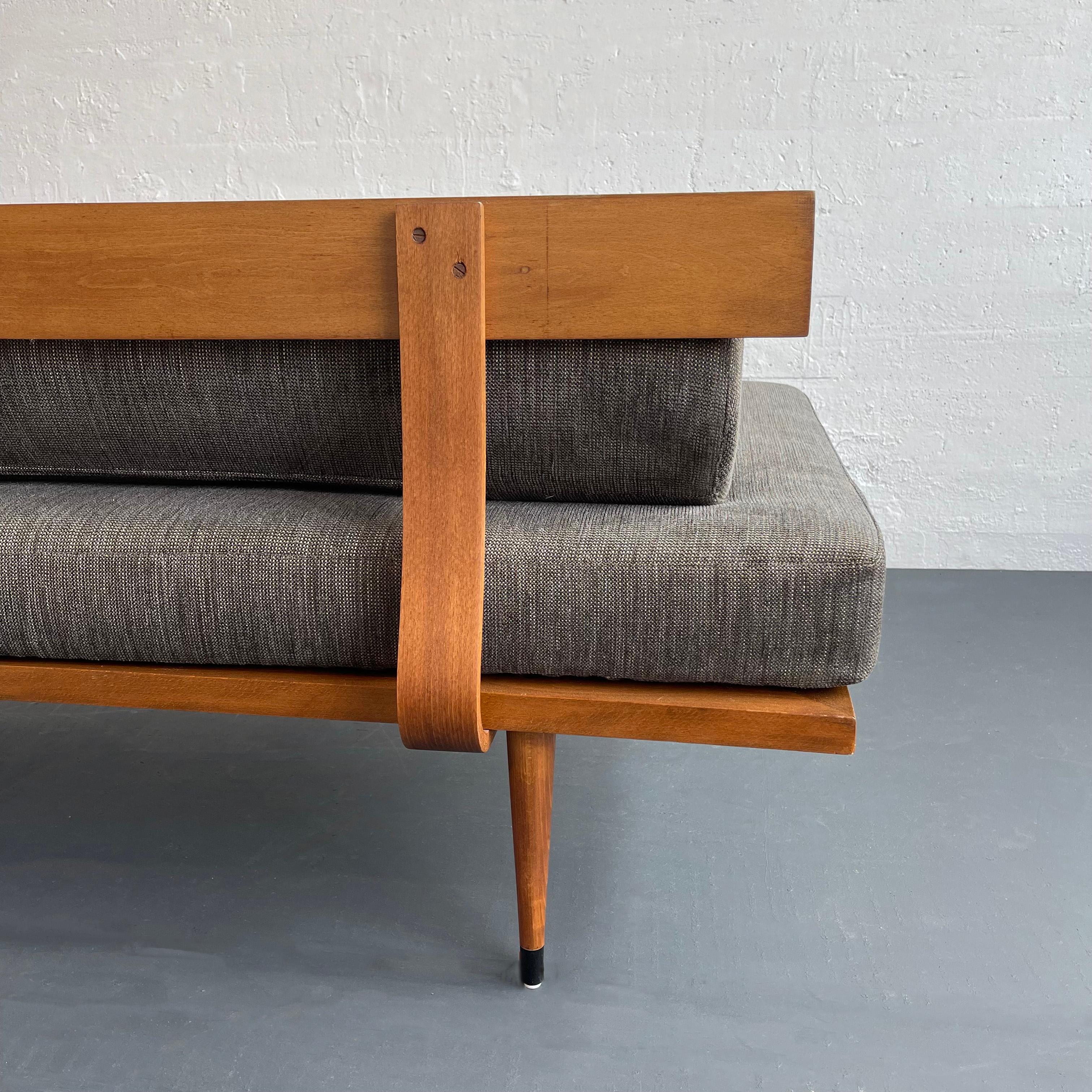 Mid-Century Modern Custom Upholstered Daybed Sofa 3