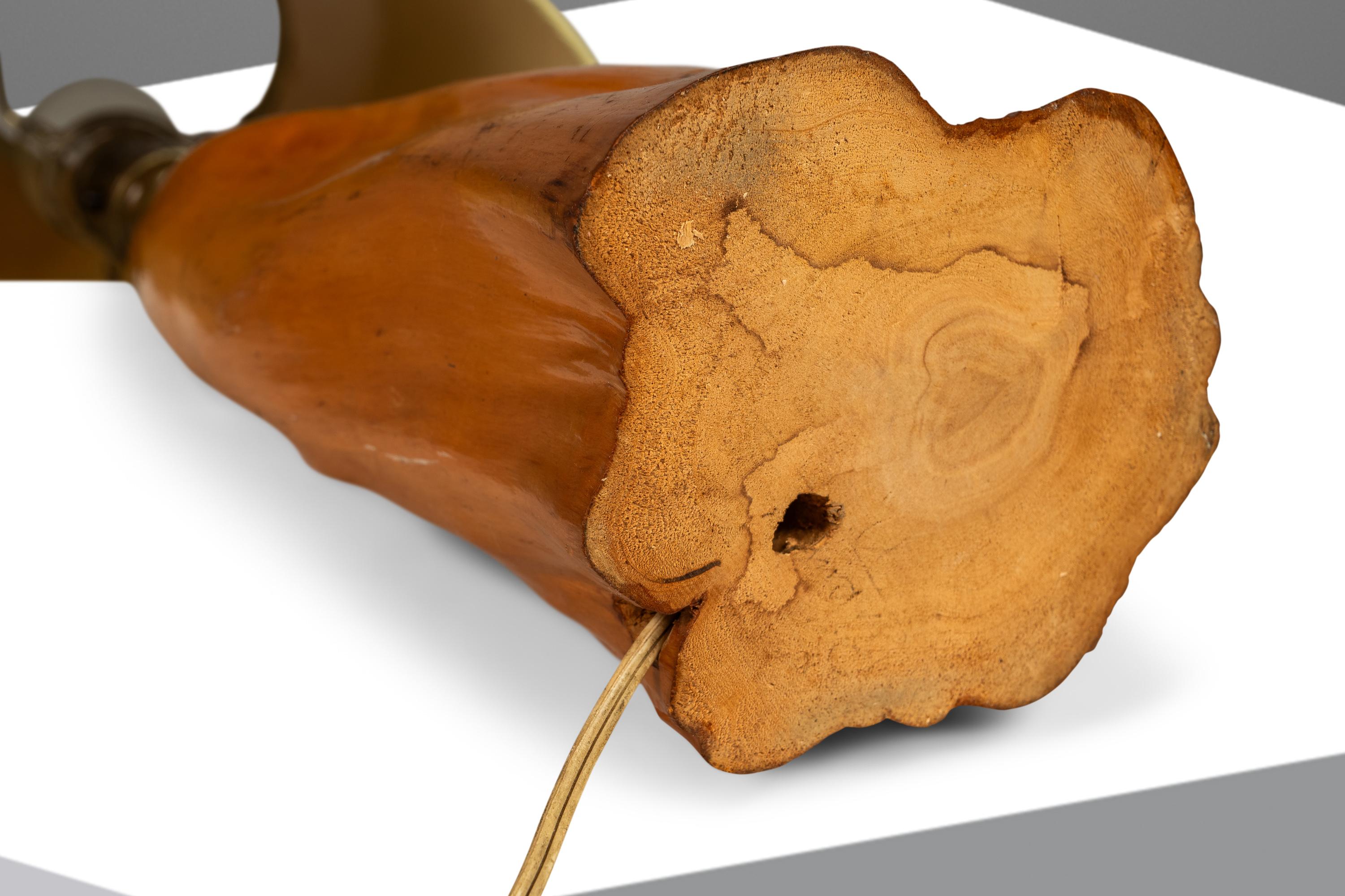 Lampe de table moderne du milieu du siècle dernier en Floride Bald Cypress, États-Unis, vers les années 1960 en vente 3