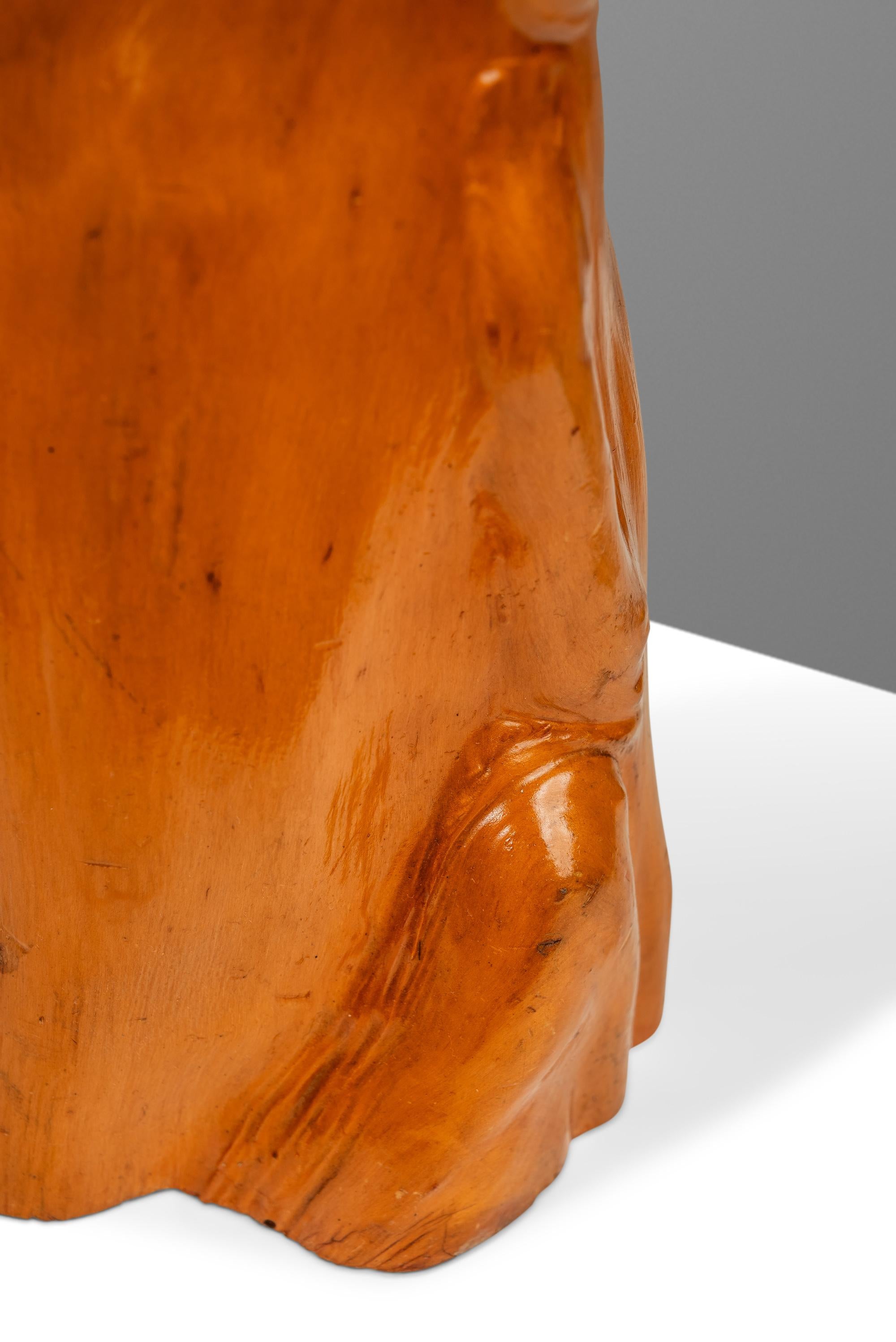 Lampe de table moderne du milieu du siècle dernier en Floride Bald Cypress, États-Unis, vers les années 1960 en vente 6