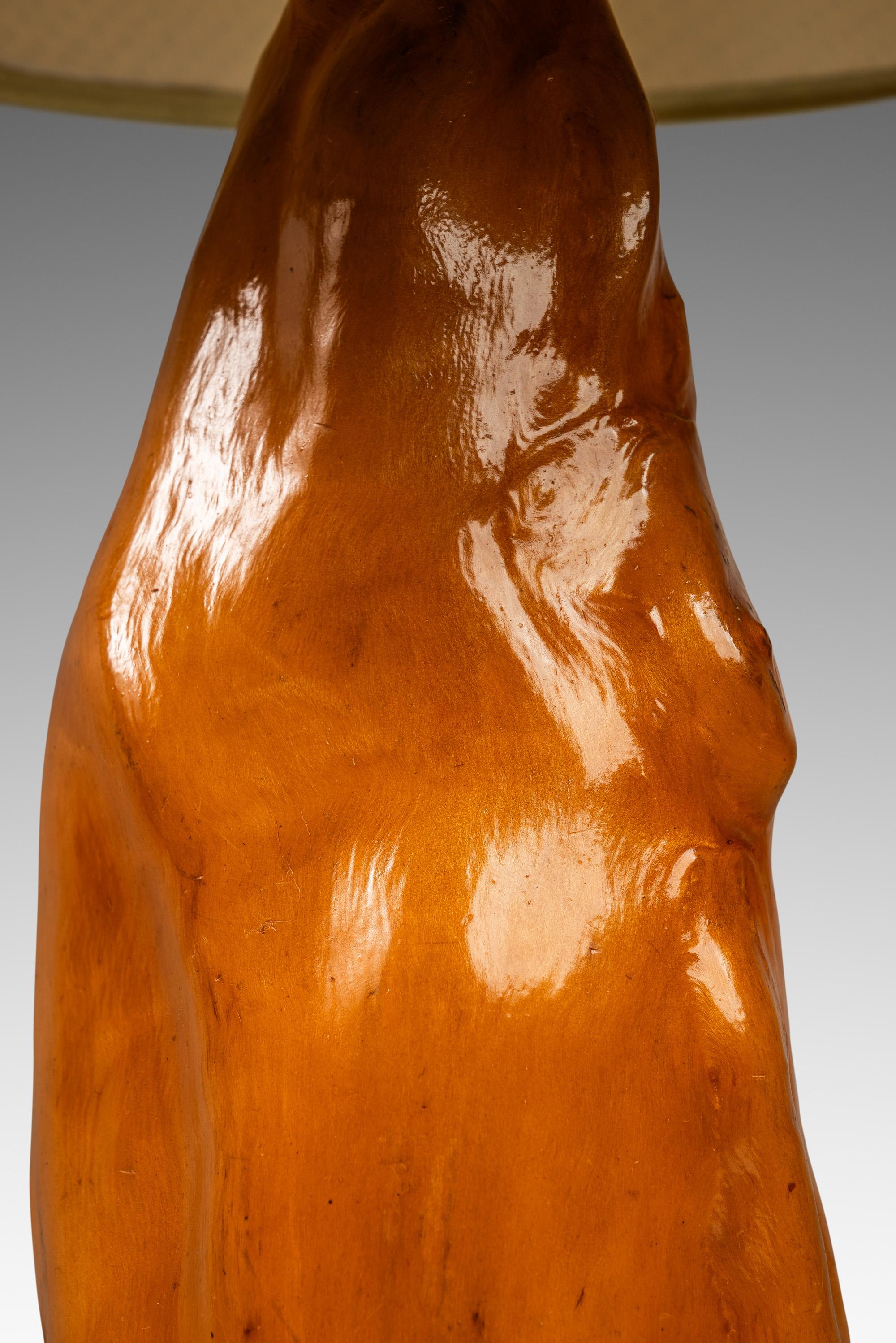 Lampe de table moderne du milieu du siècle dernier en Floride Bald Cypress, États-Unis, vers les années 1960 en vente 8