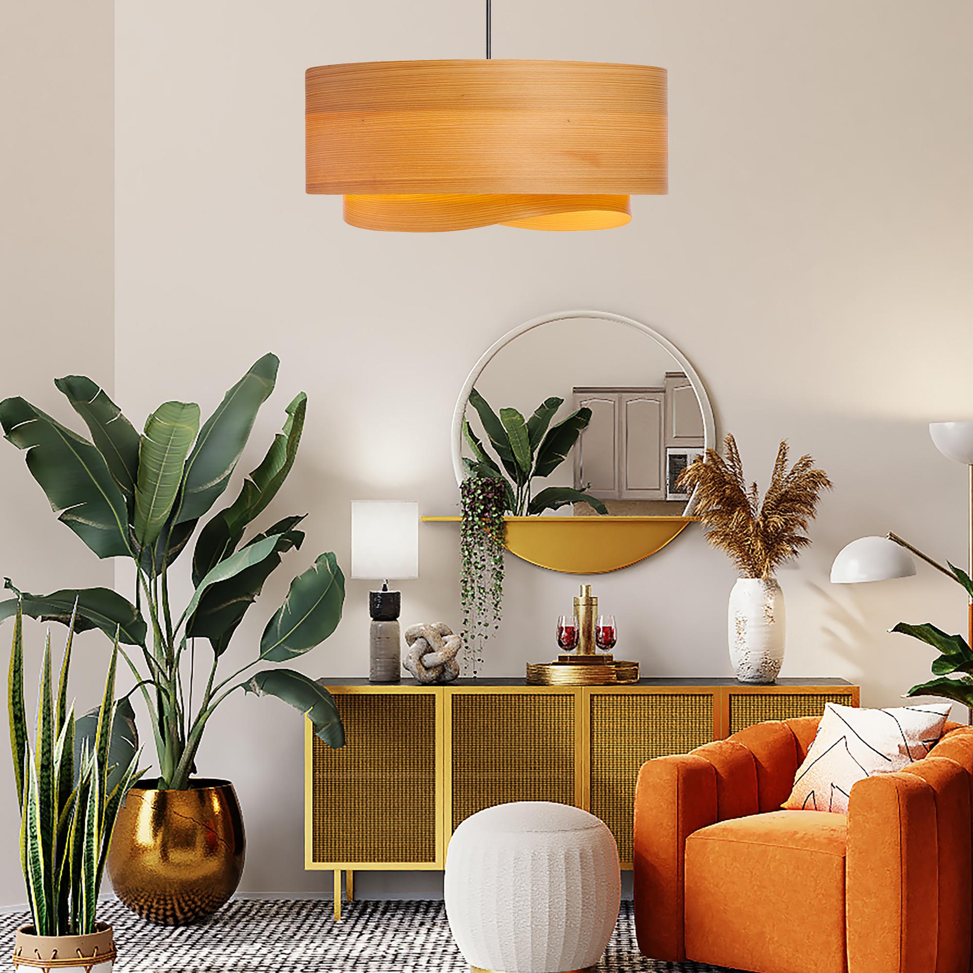 Mid-Century Modern Pendentif chandelier 23