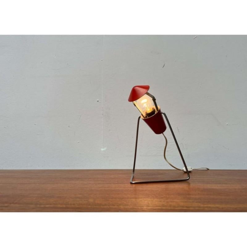 Mid-Century Modern Czech Table or Wall Lamp by Helena Frantova for Okolo, 1960s For Sale 7
