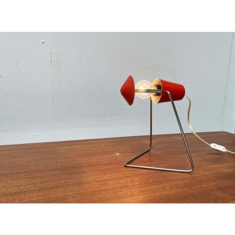 Mid-Century Modern Czech Table or Wall Lamp by Helena Frantova for Okolo, 1960s For Sale 8