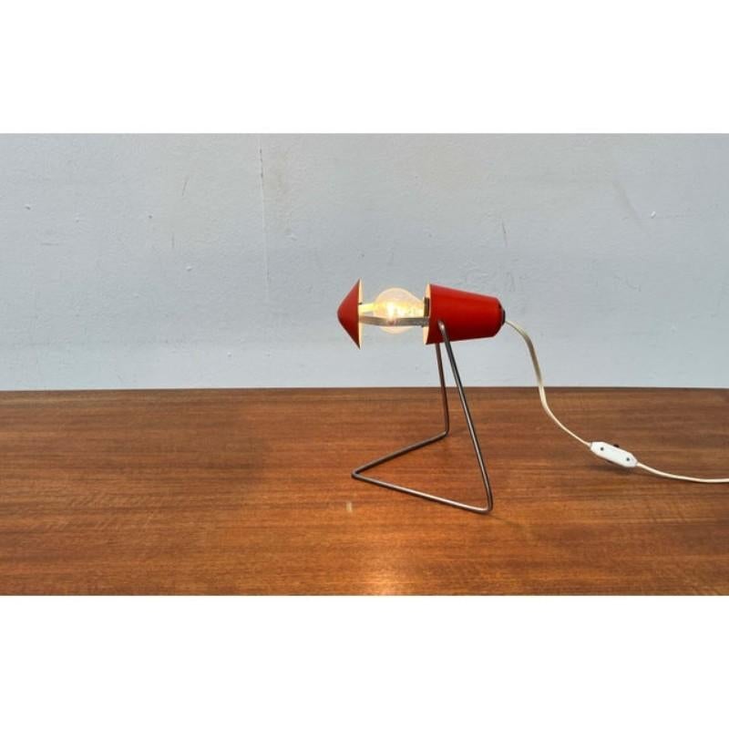 Mid-Century Modern Czech Table or Wall Lamp by Helena Frantova for Okolo, 1960s For Sale 9