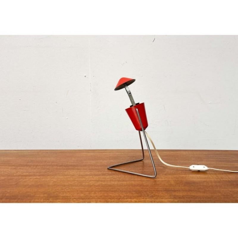 Mid-Century Modern Czech Table or Wall Lamp by Helena Frantova for Okolo, 1960s For Sale 12